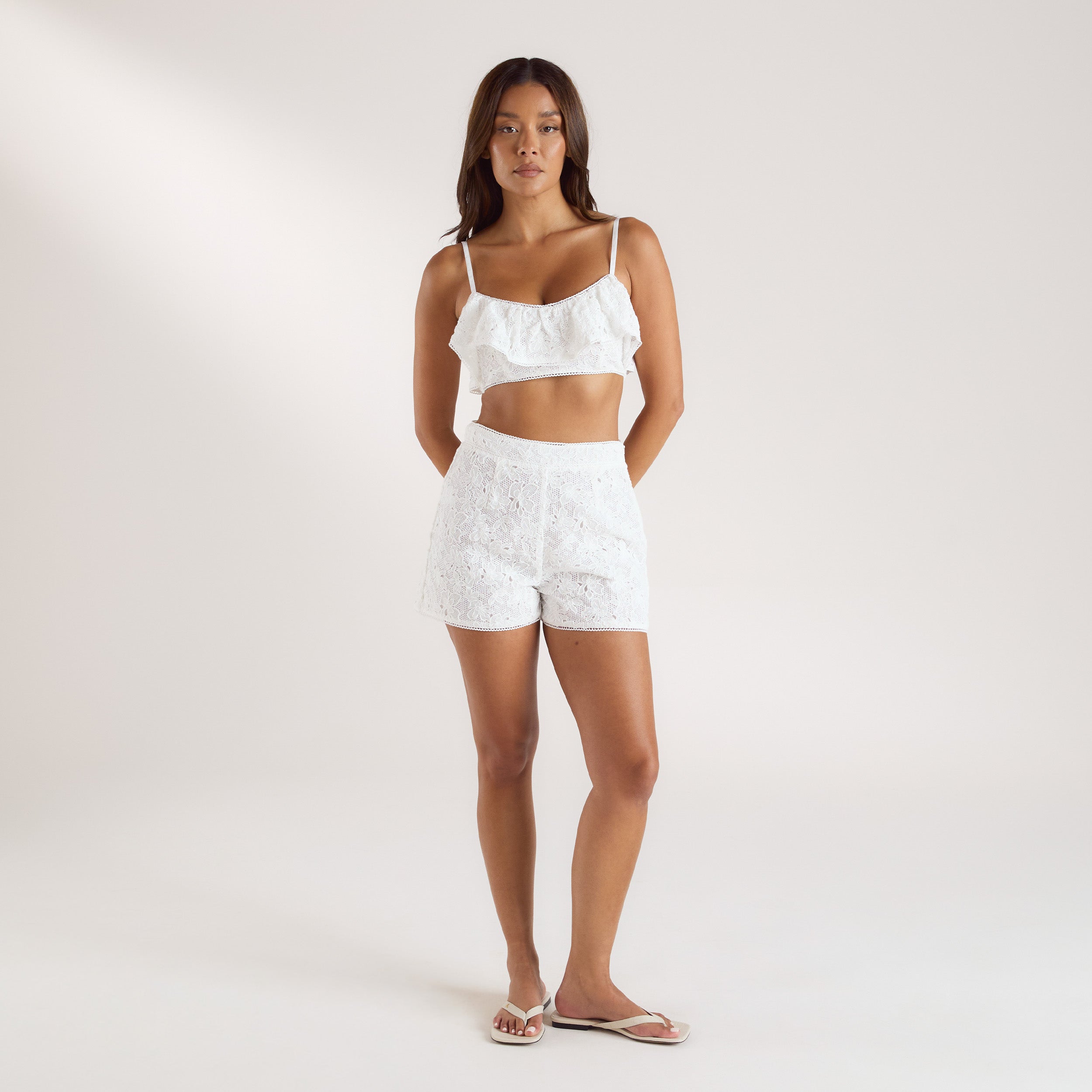 Bralette en Dentelle | Bralette en Dentelle - Blanc