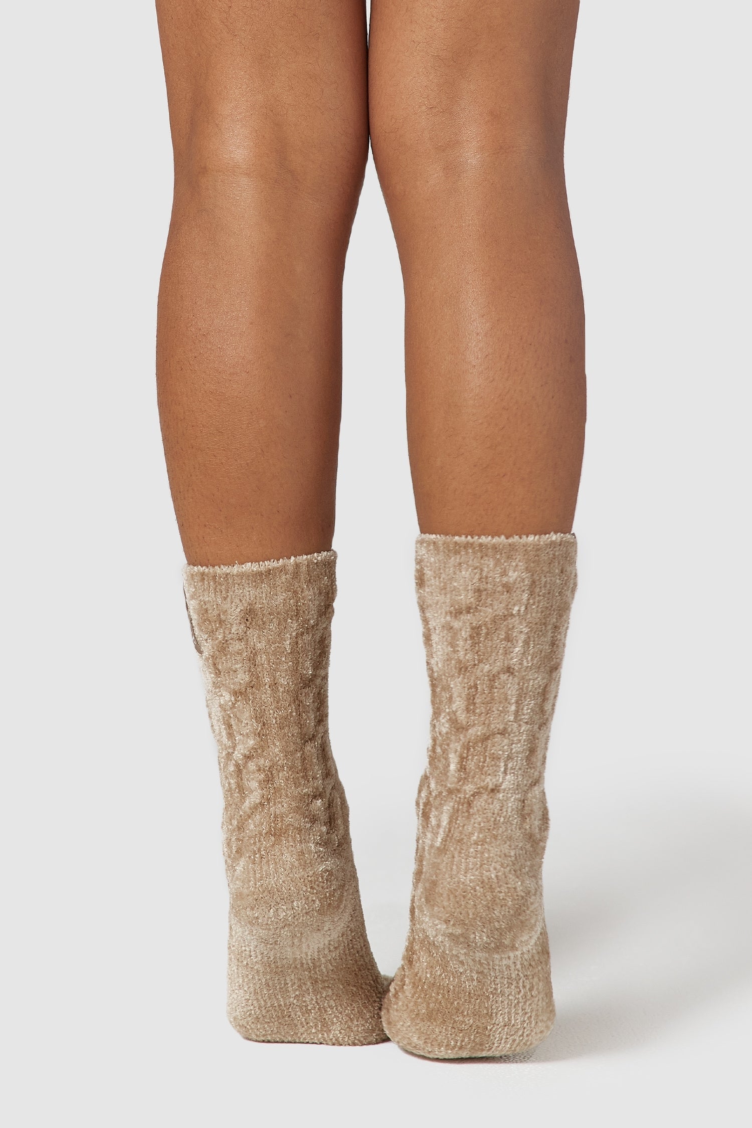 Chaussettes Tricotées Chenille | Aslayy, S-M