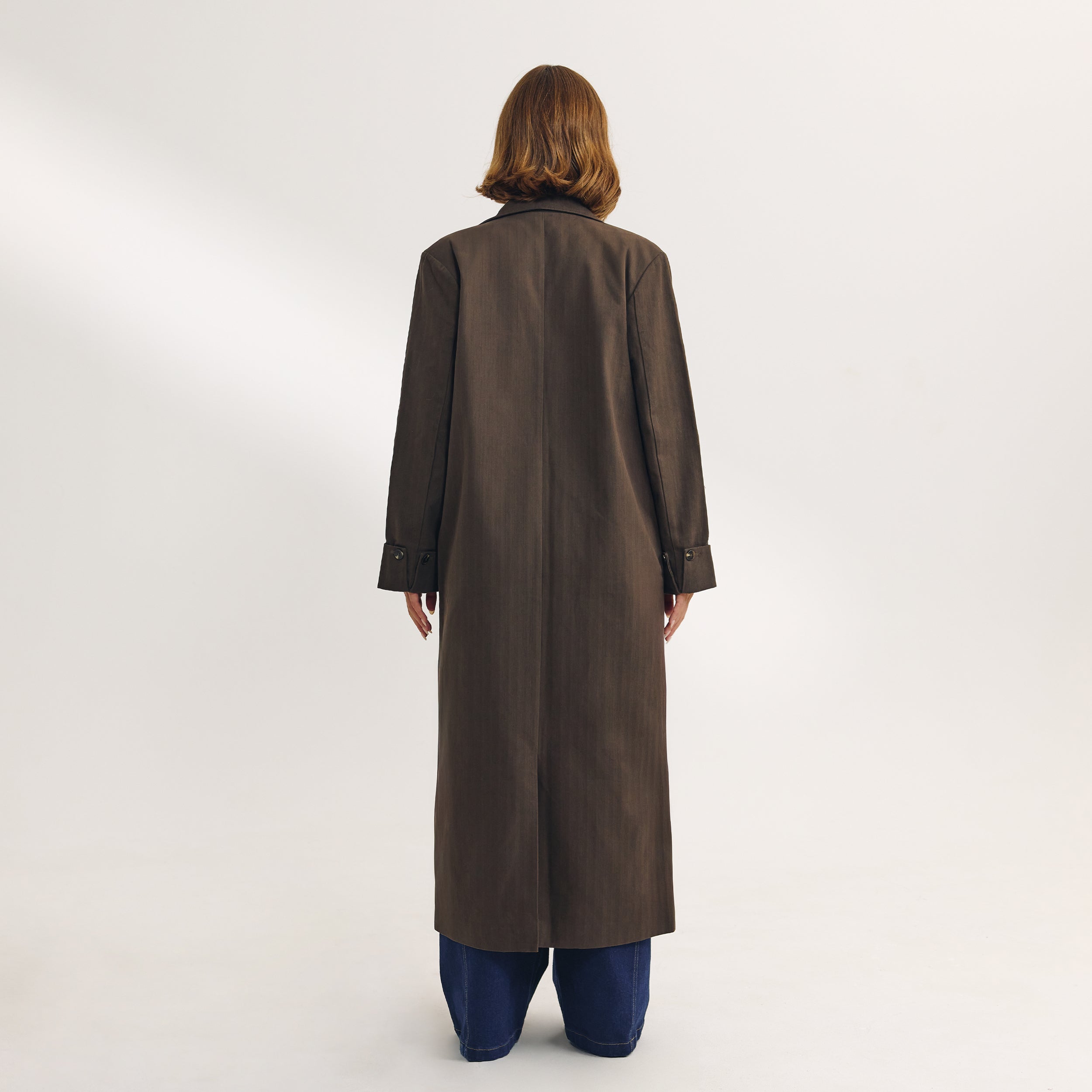 Blazer Oversize | Blazer Oversize - Marron Foncé
