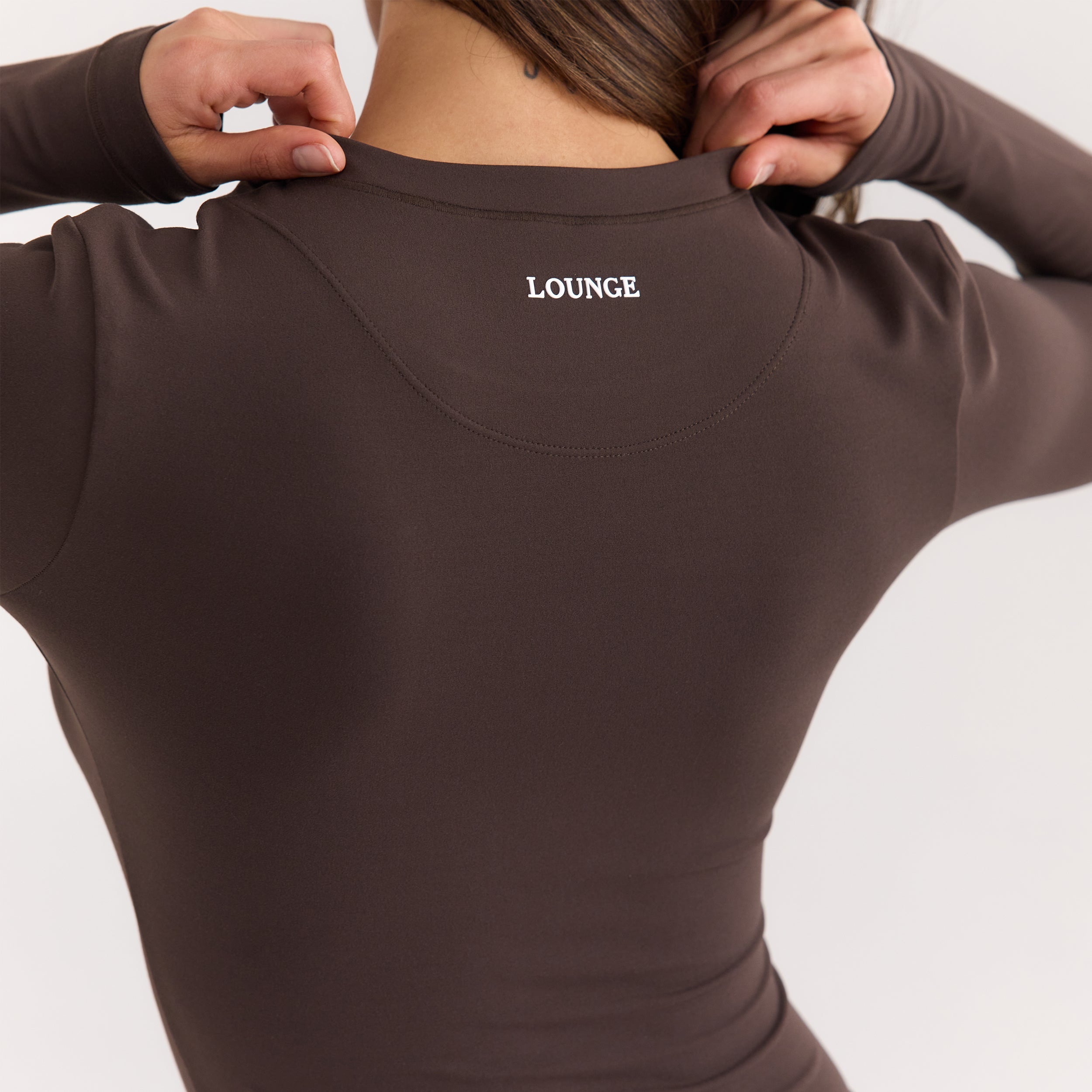 Top à Manches Longues ContourSoft™ | Top à Manches Longues ContourSoft™ - Chocolat Noir