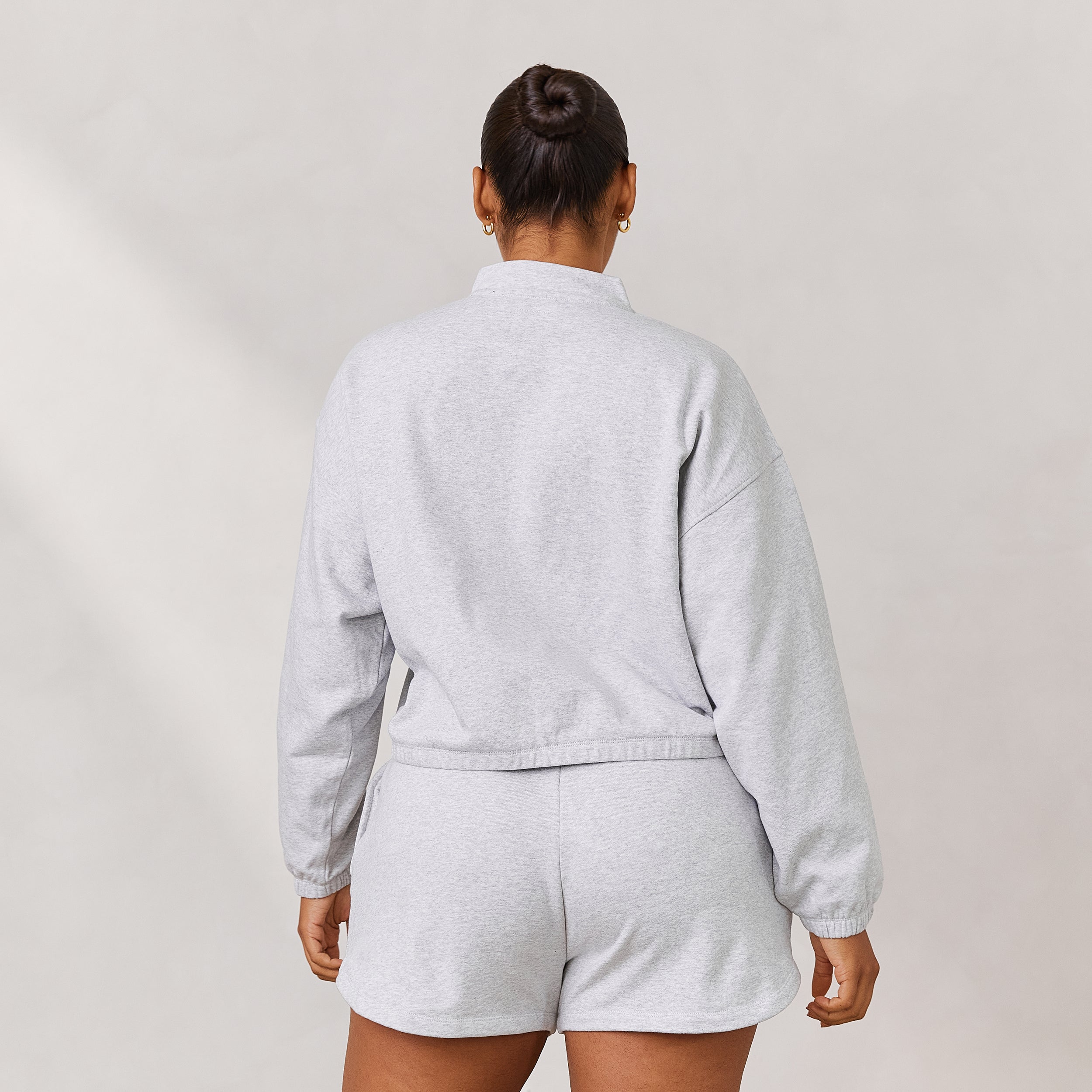 Varsity Pull avec Quart de Zip | Amber, M
