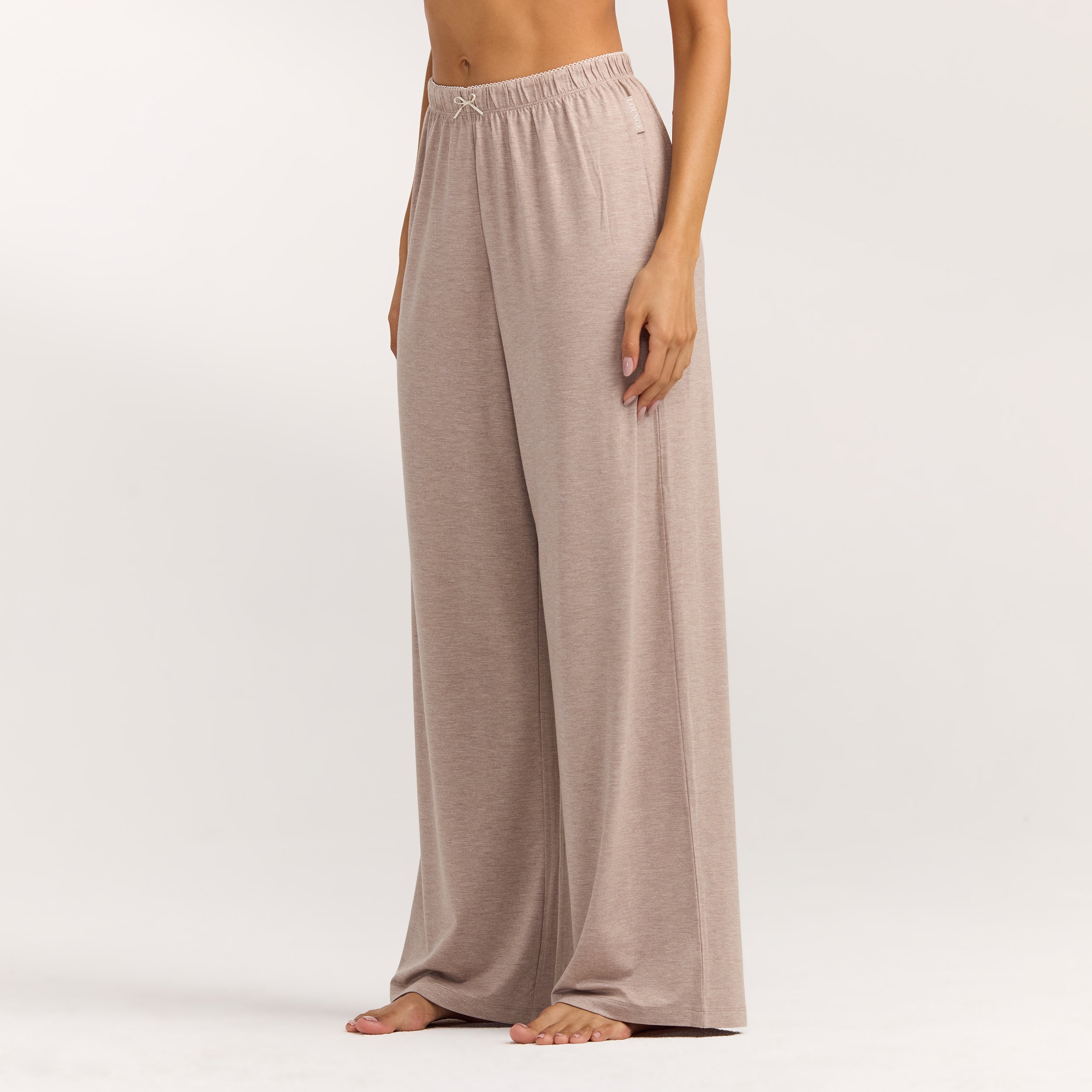 Pantalon de Pyjama Modal | Pantalon de Pyjama Modal - Brun Chiné