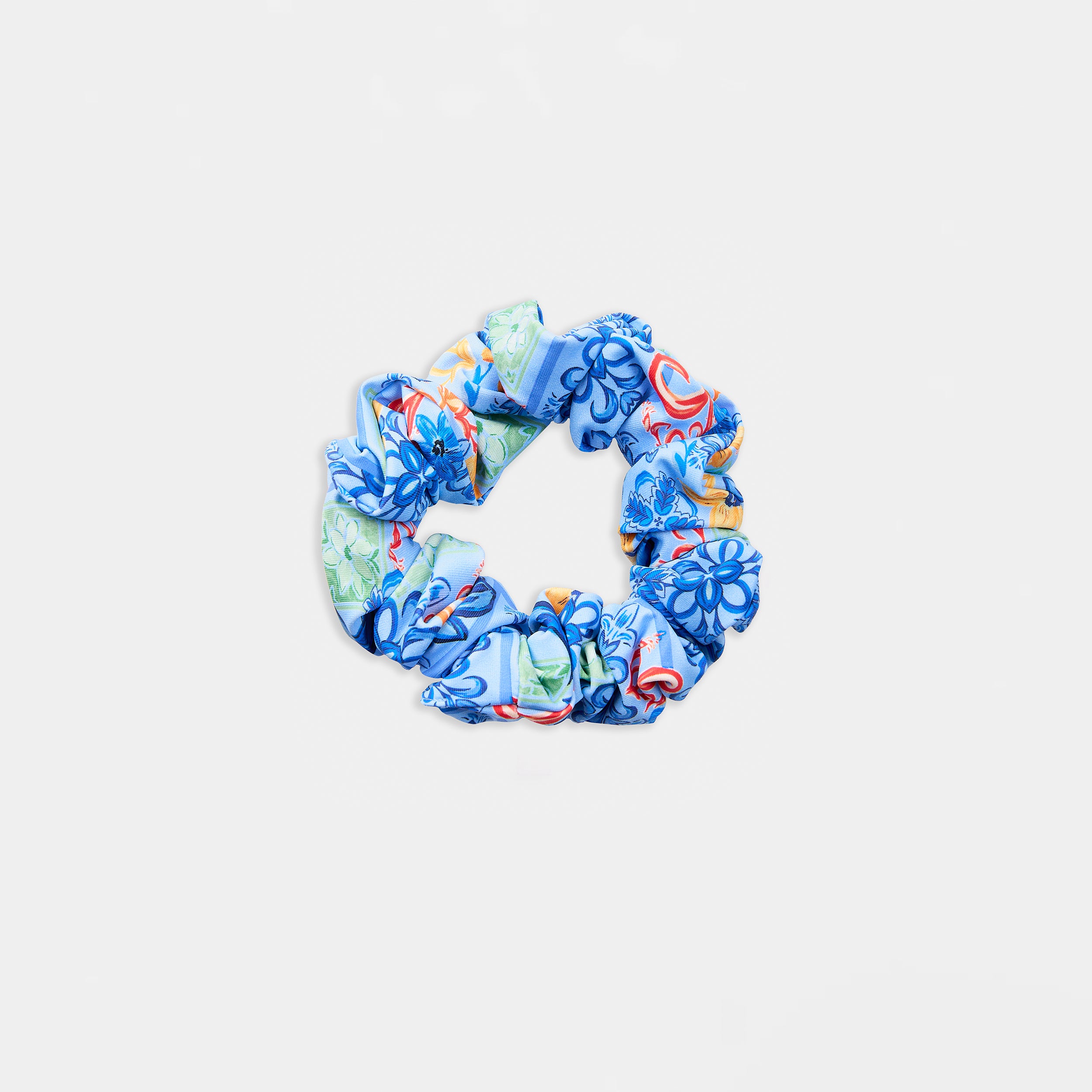 Chouchou Mosaic | Chouchou Mosaic - Imprimé Bleu