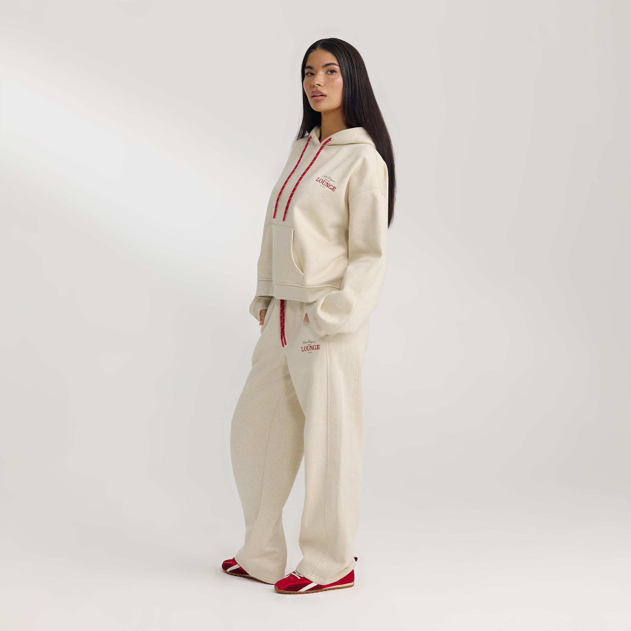 Sweat à Capuche Oversize | Sweat à Capuche Oversize - Flocon d'Avoine