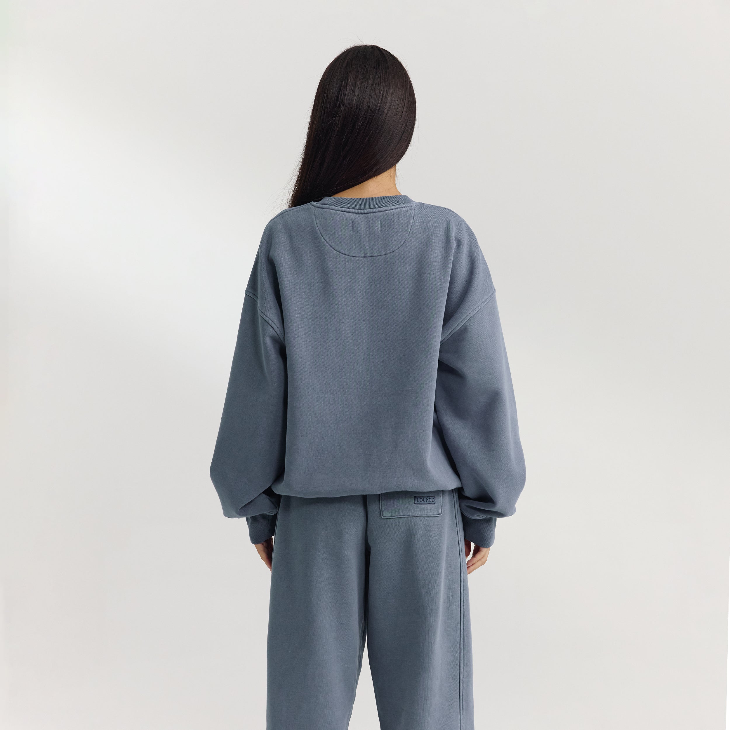 Pull Oversize | Pull Oversize - Bleu Délavé