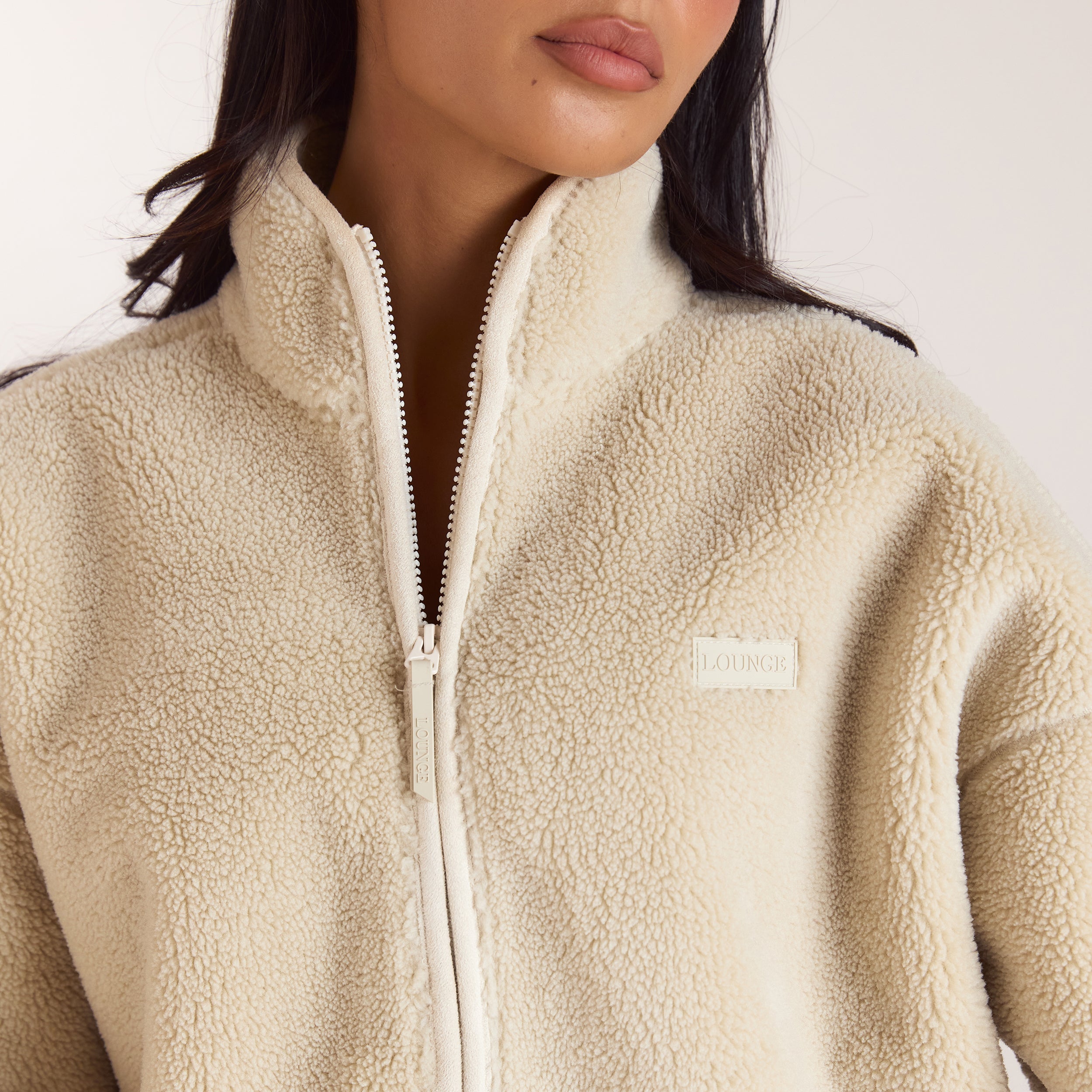 Veste Borg Zippée | Veste Borg Zippée - Crème