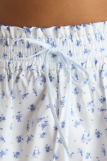 Short de Pyjama Bloom & Stripe - Bleu alternate