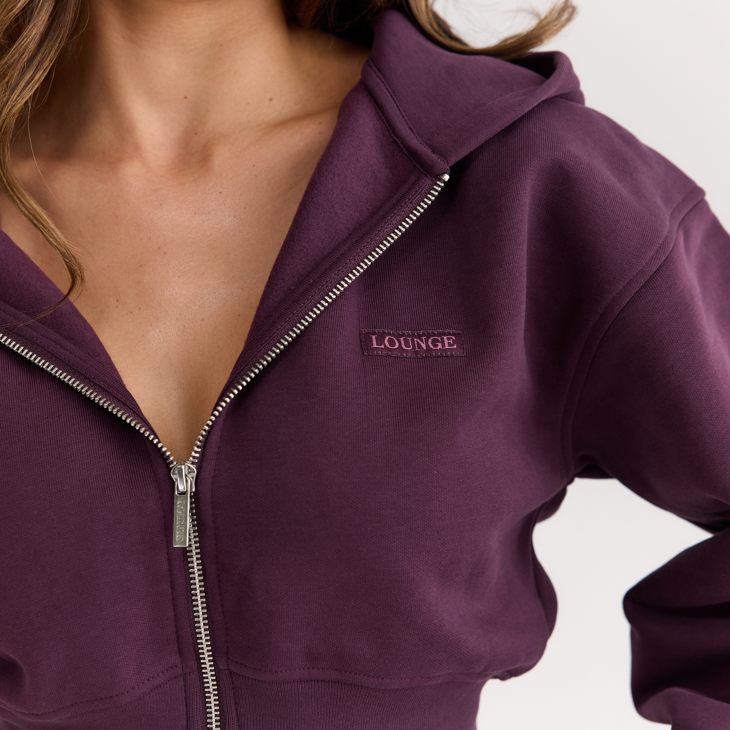 Veste Zippée Ajusté | Veste Zippée Ajusté - Laque cerise