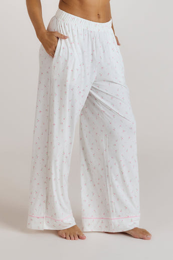 Pantalon de Pyjama en Modal - Motif Floral