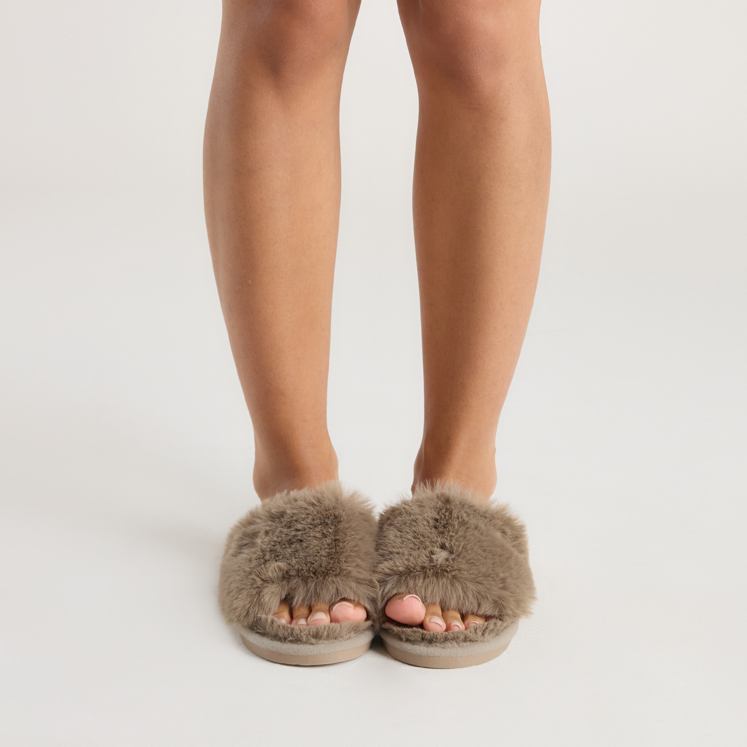 Pantoufle Scarlett | Pantoufle Scarlett - Taupe