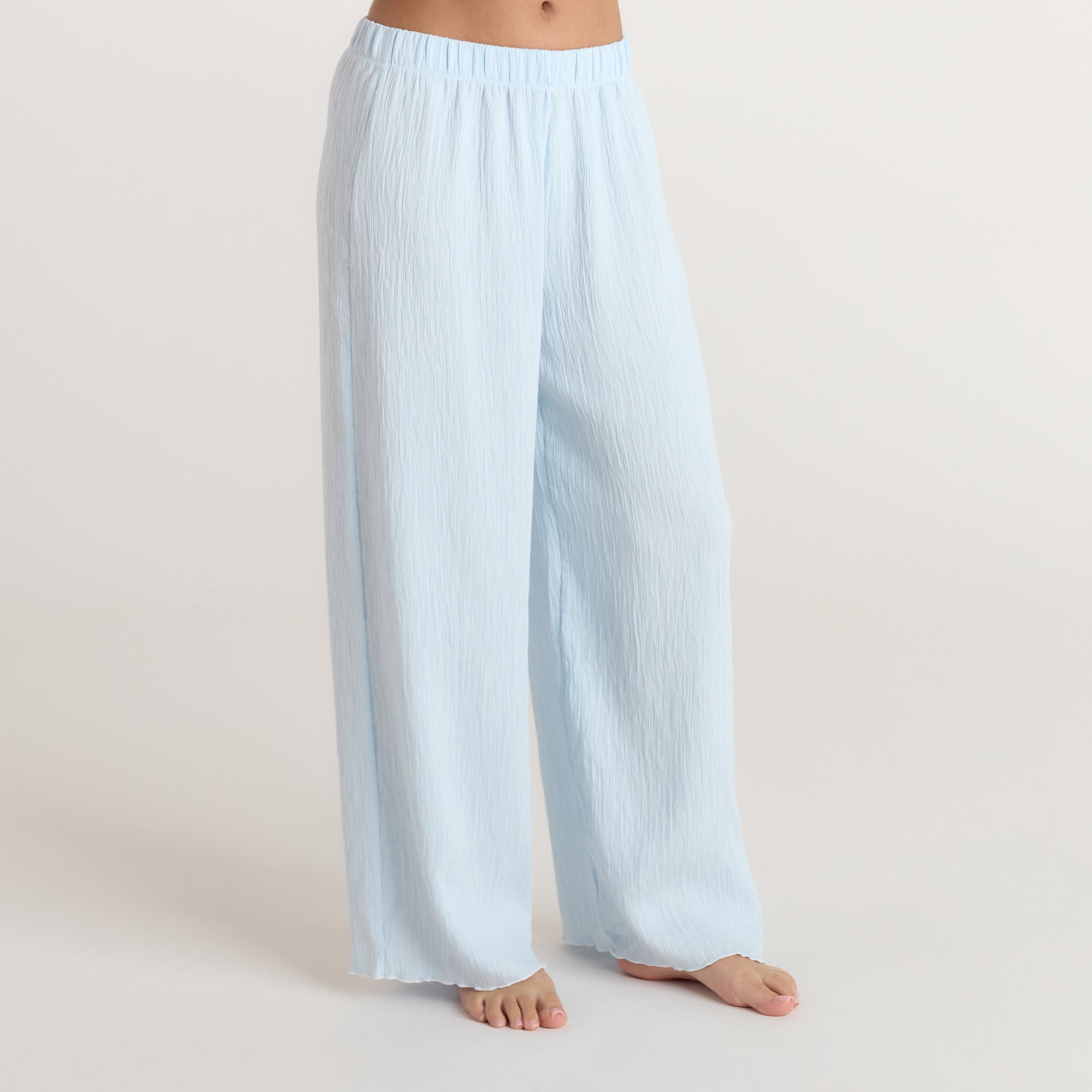 Pantalon de Pyjama Crinkle | Pantalon de Pyjama Crinkle - Bleu