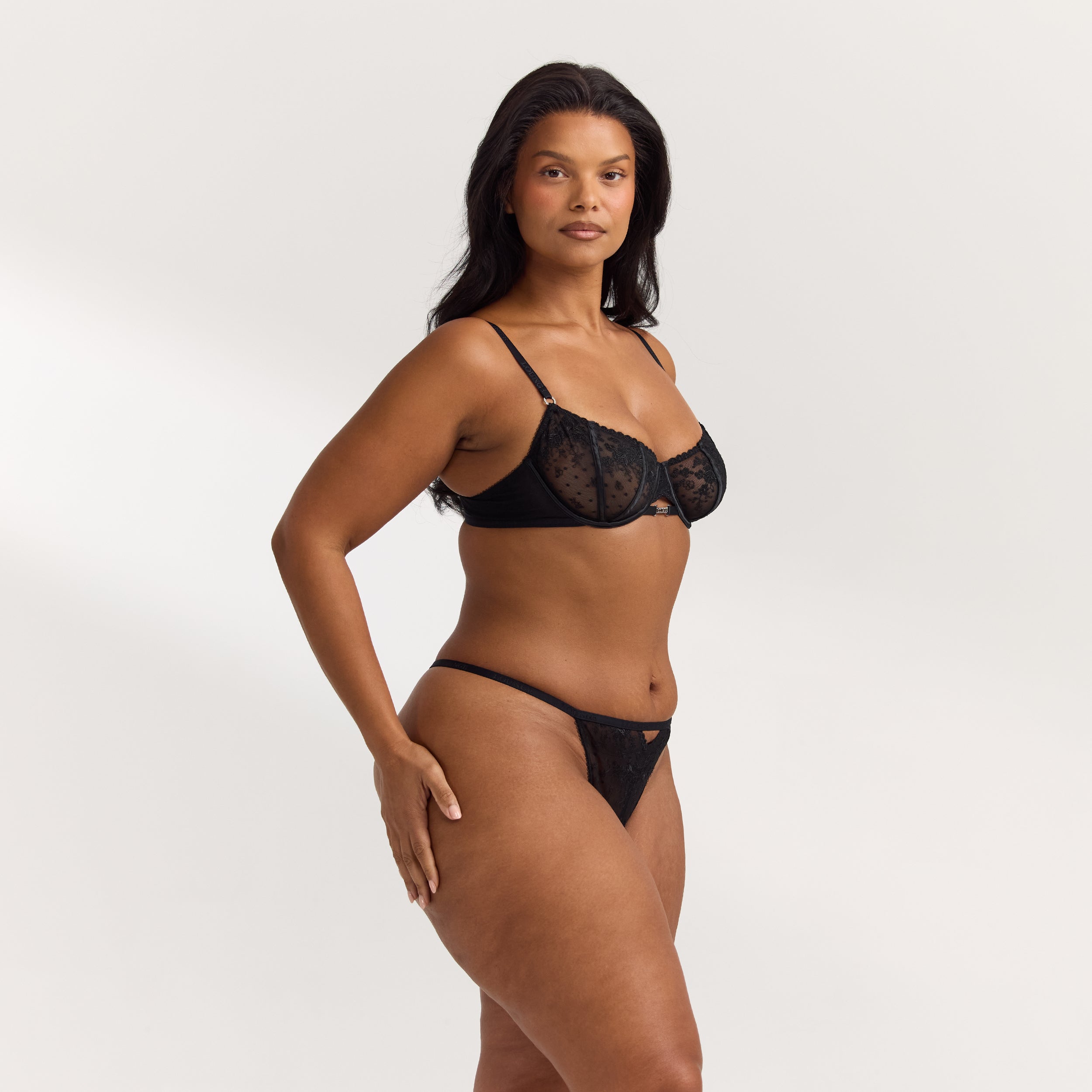 Flirt Balcony Soutien-Gorge | Flirt Balcony Soutien-Gorge - Noir