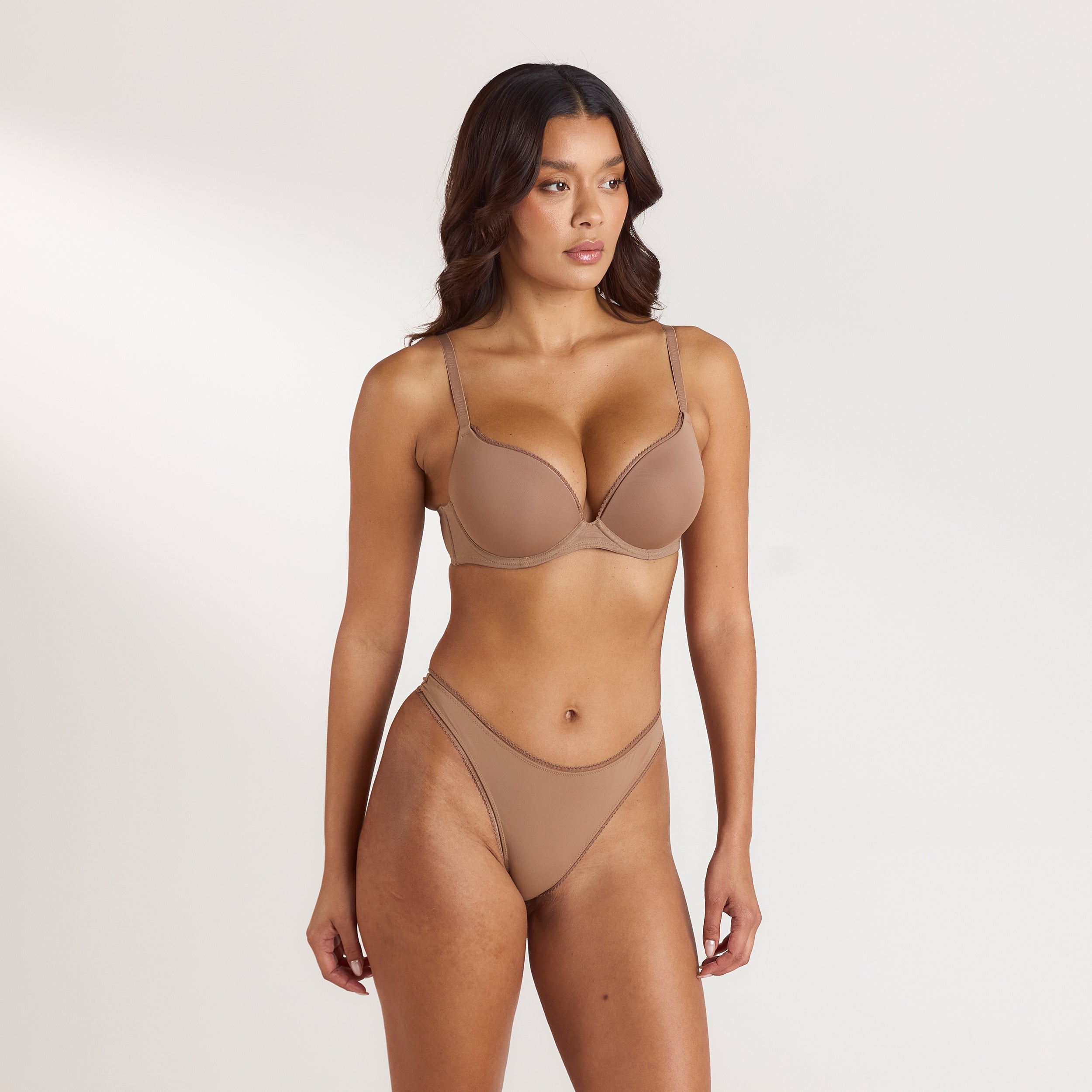 Soutien-gorge Comfort Push-Up Haut | Soutien-gorge Comfort Push-Up Haut - Noisette