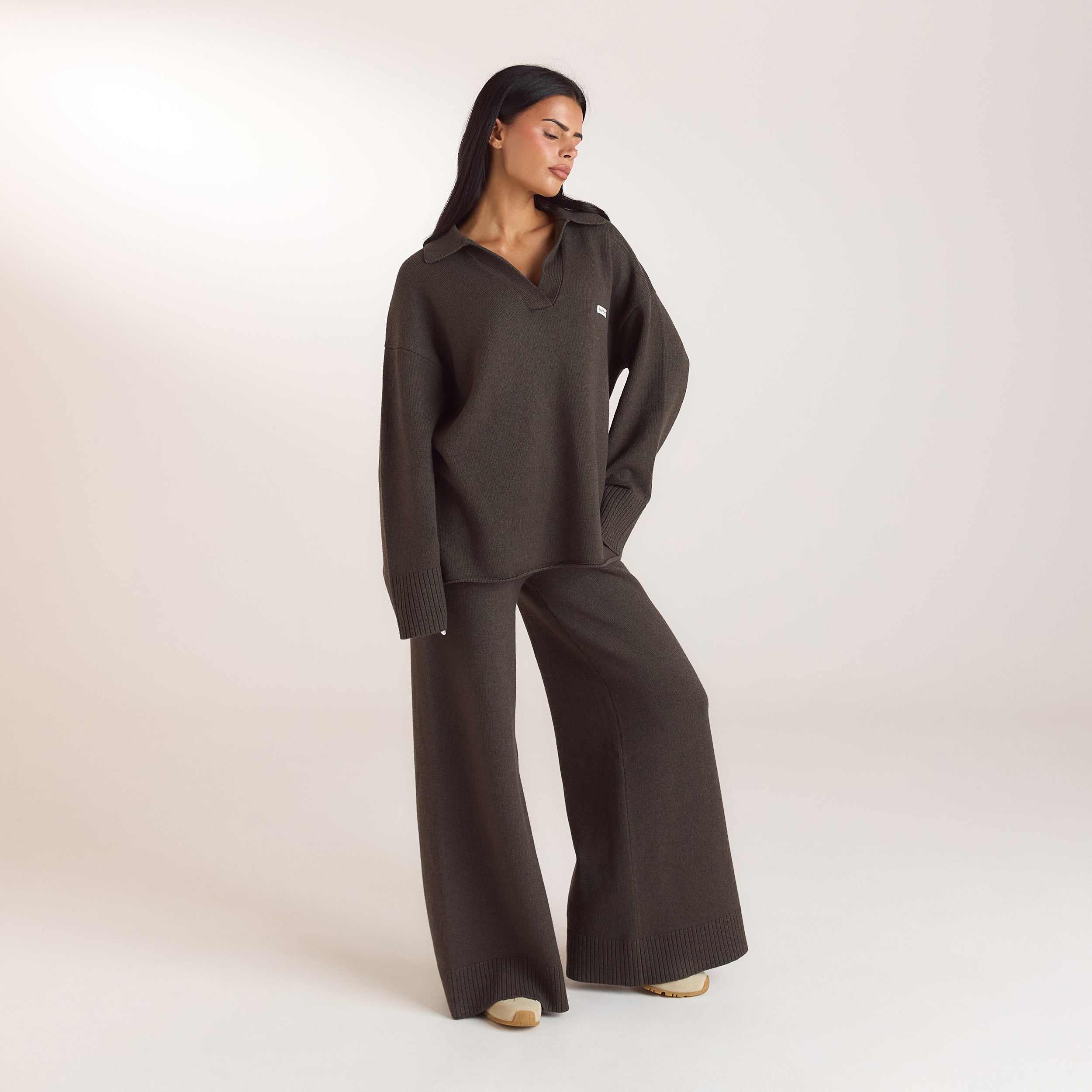 Pull en Maille à Demi-patte | Pull en Maille à Demi-patte - Vert Mousse