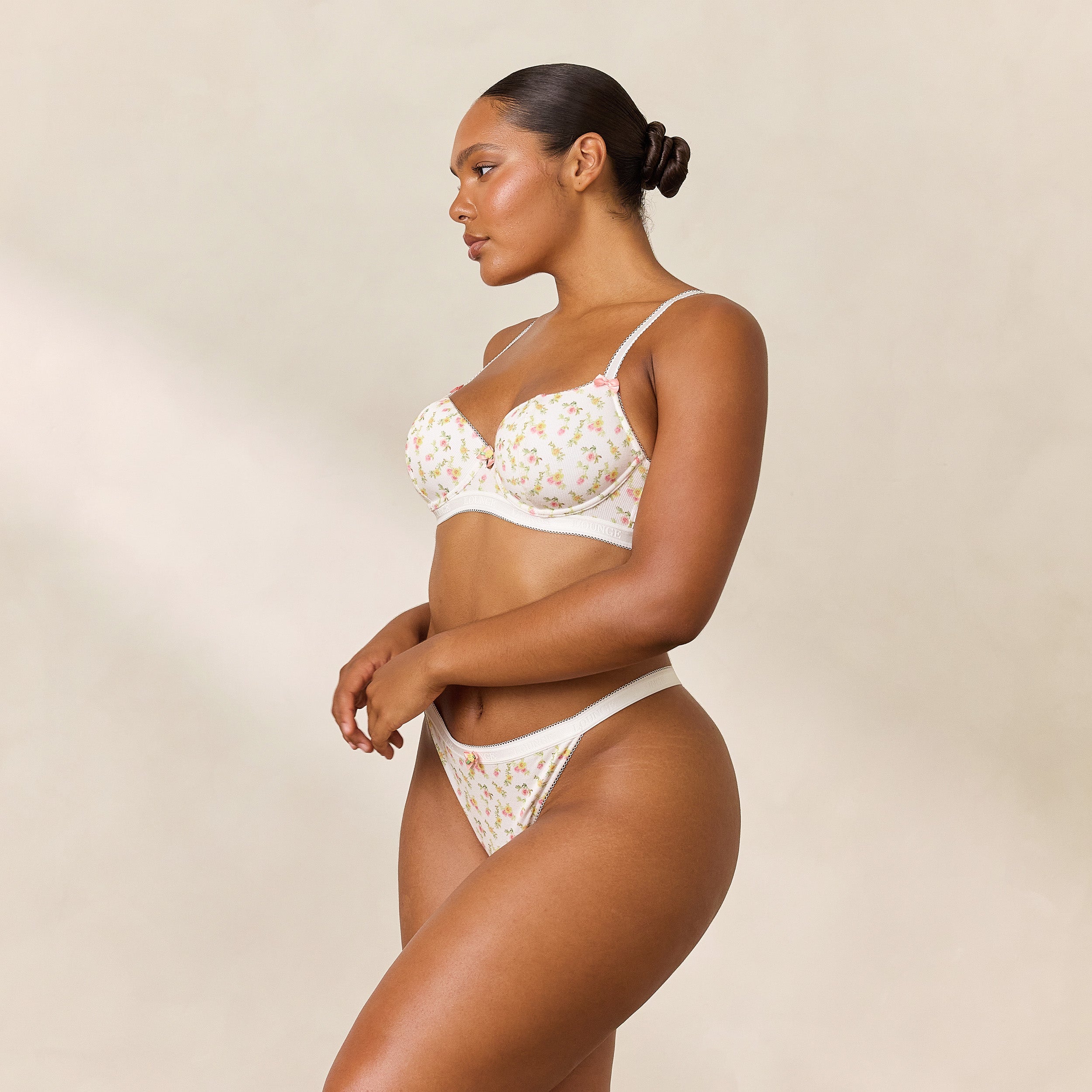 Soutien-gorge Côtelé Rosebud Balcony | Amber, 95D/L