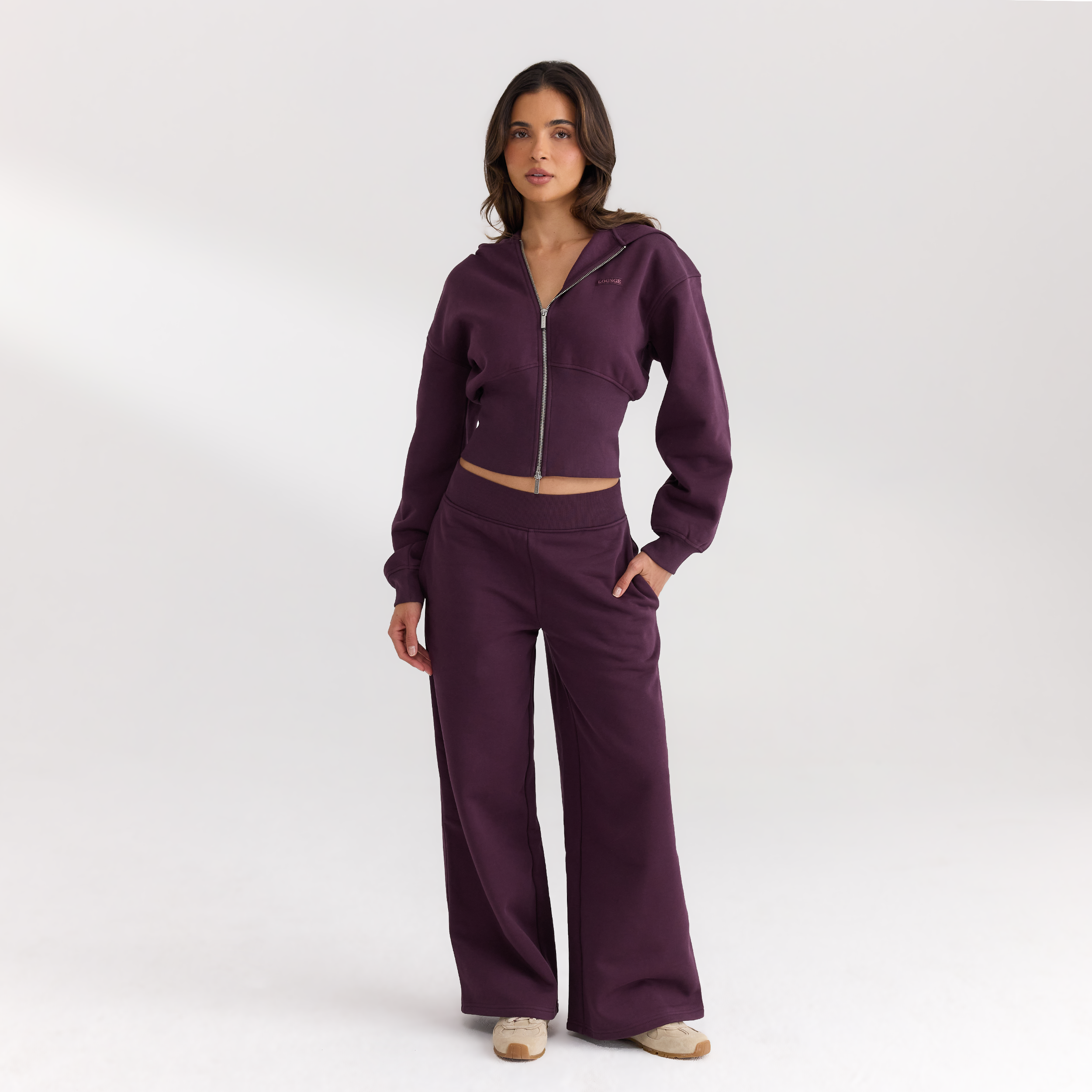 Veste Zippée Ajusté | Veste Zippée Ajusté - Laque cerise