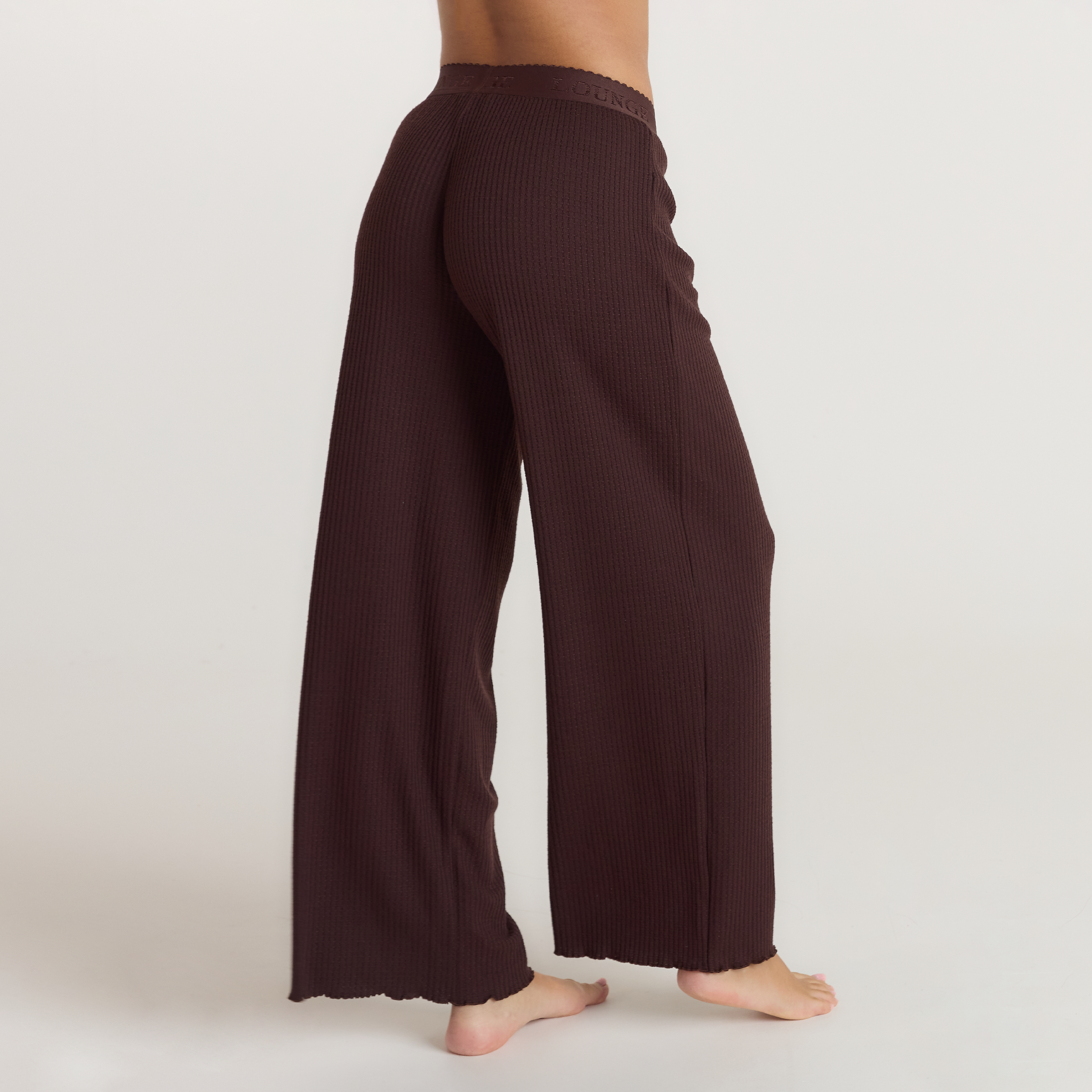 Pantalon de Pyjama Soft Waffle | Pantalon de Pyjama Soft Waffle - Chocolat Noir