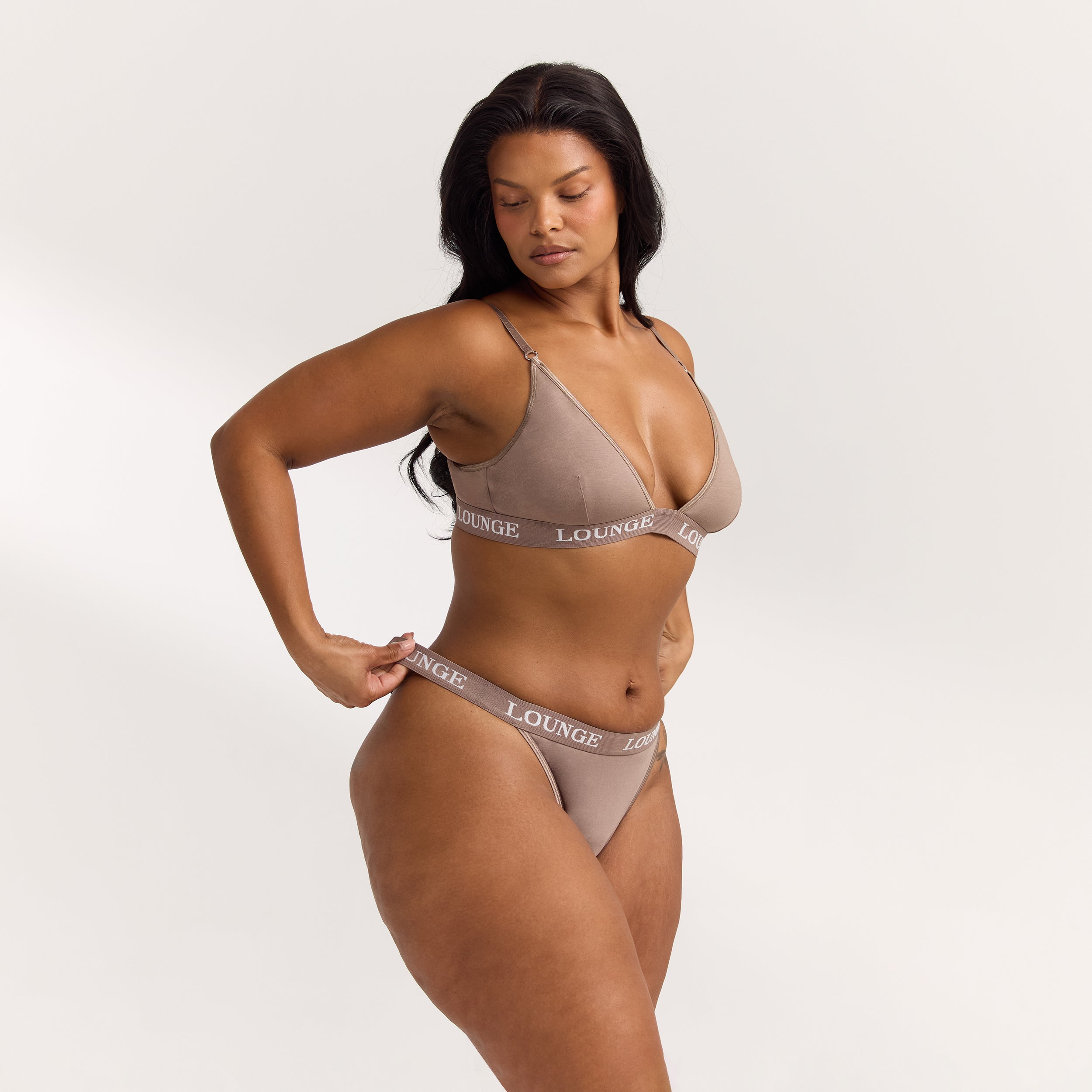 Bamboo Triangle Soutien-Gorge | Bamboo Triangle Soutien-Gorge - Café