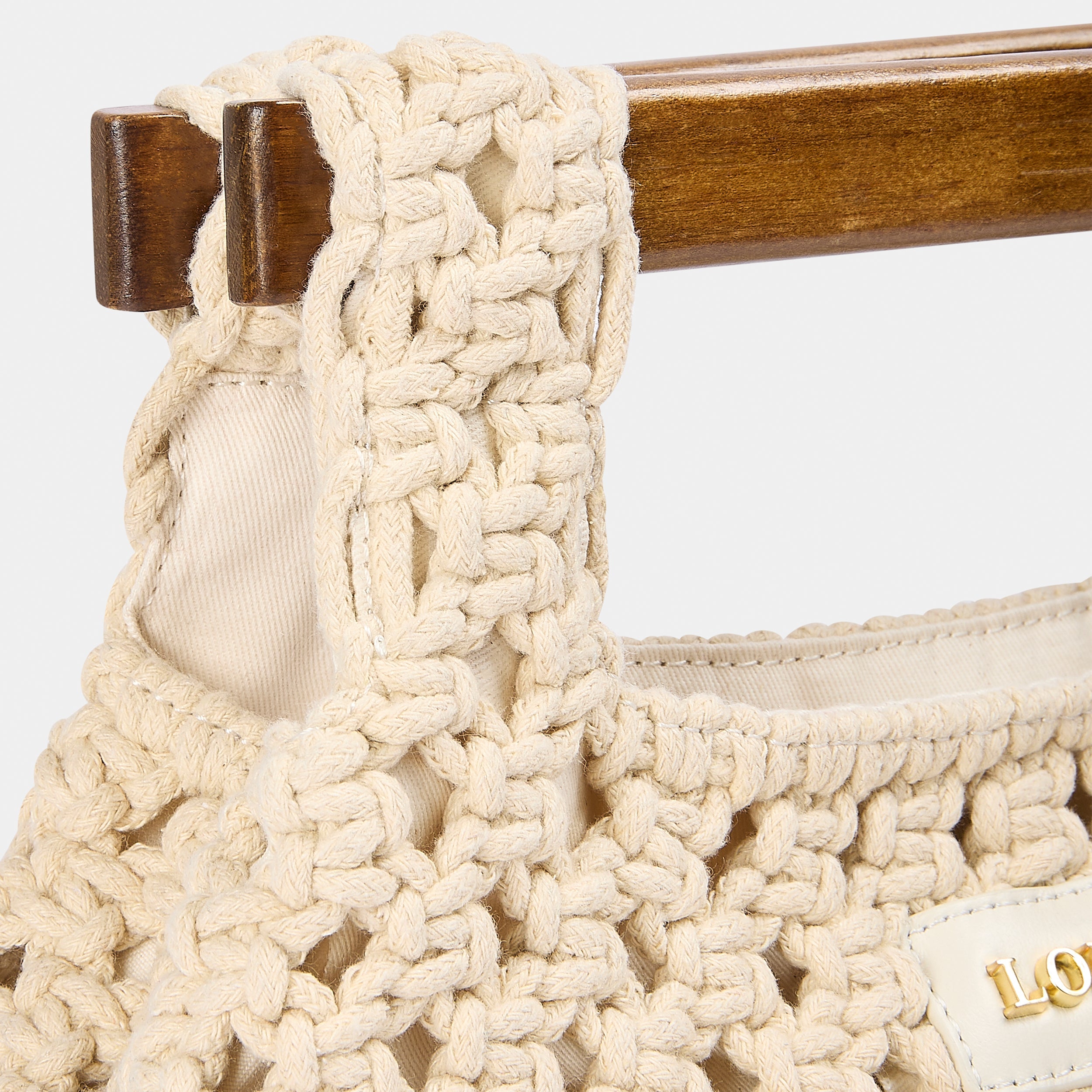 Sac Clutch Clover | Sac Clutch Clover - Crème