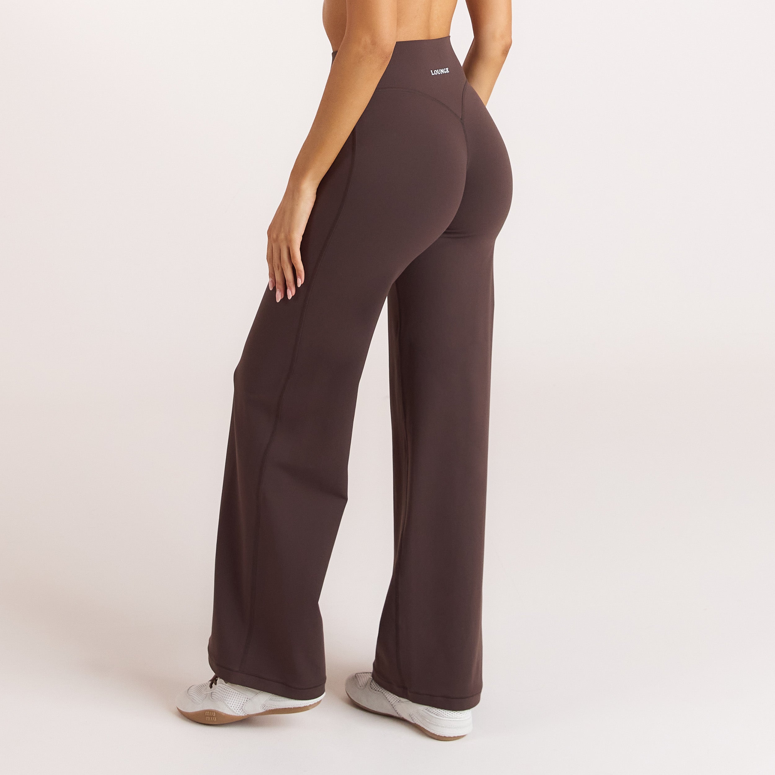 Legging à Jambes Droites ContourSoft™ - Chocolat Noir
