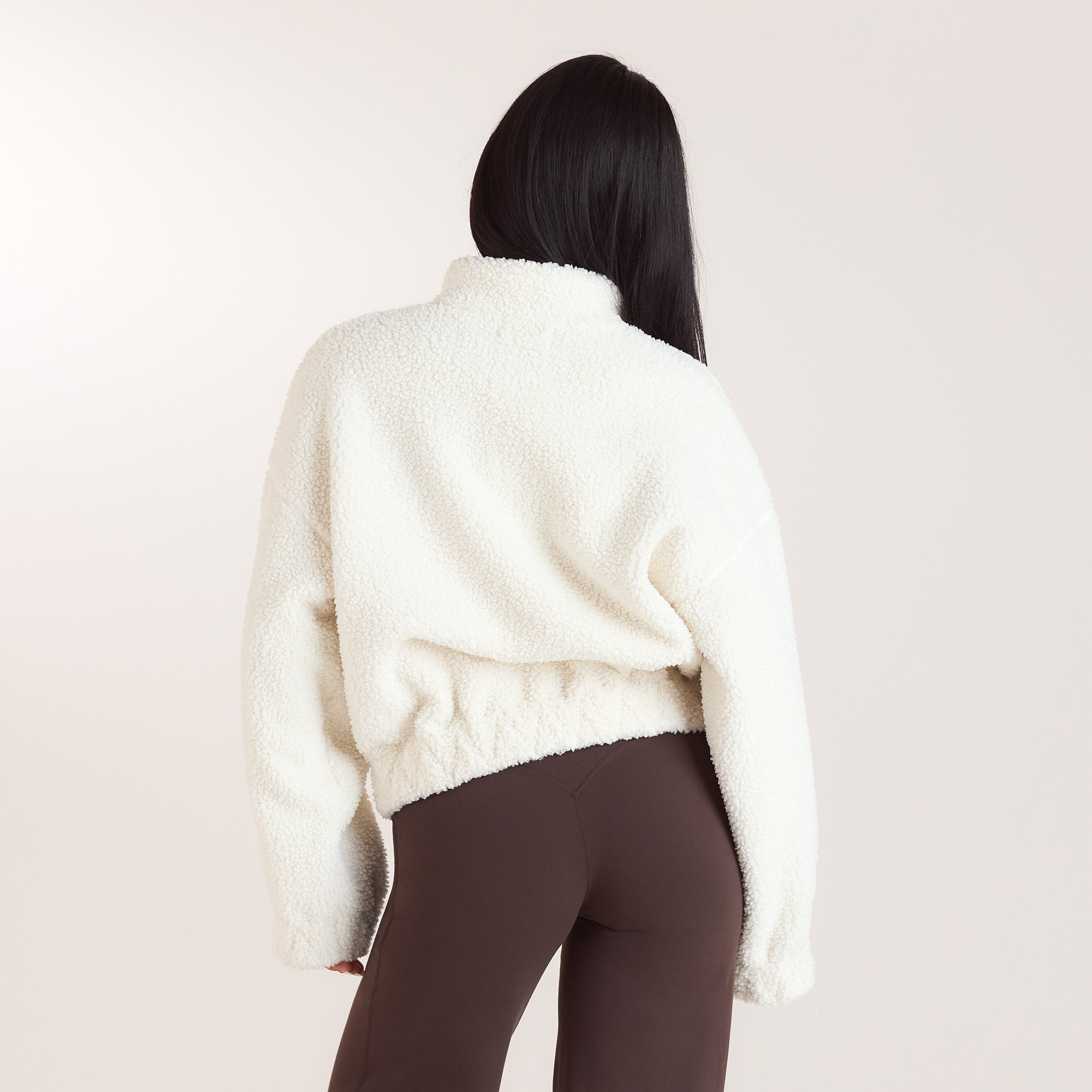Veste en Polaire Borg | Veste en Polaire Borg - Crème