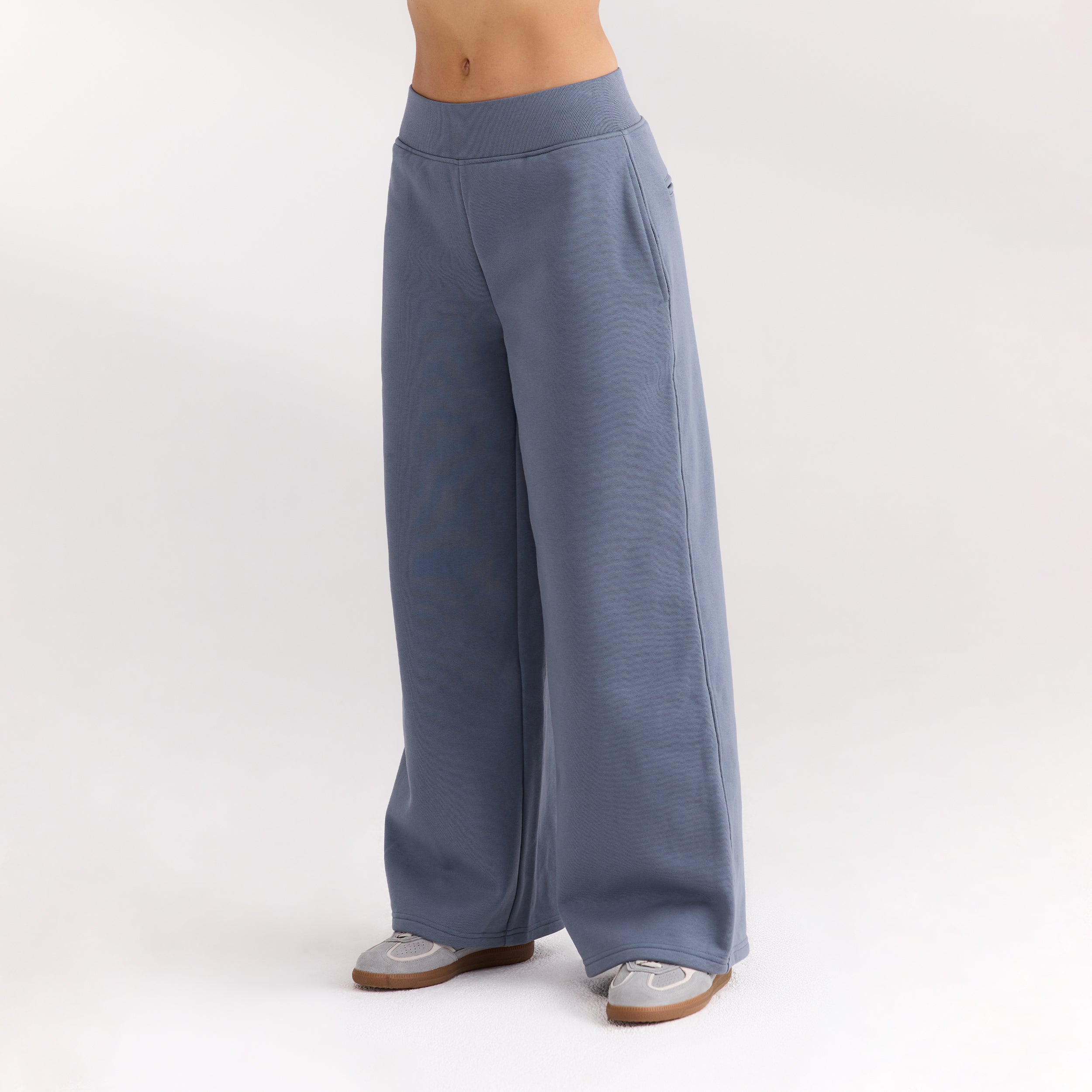 Jogging à Jambe Droite | Jogging à Jambe Droite - Bleu Ardoise