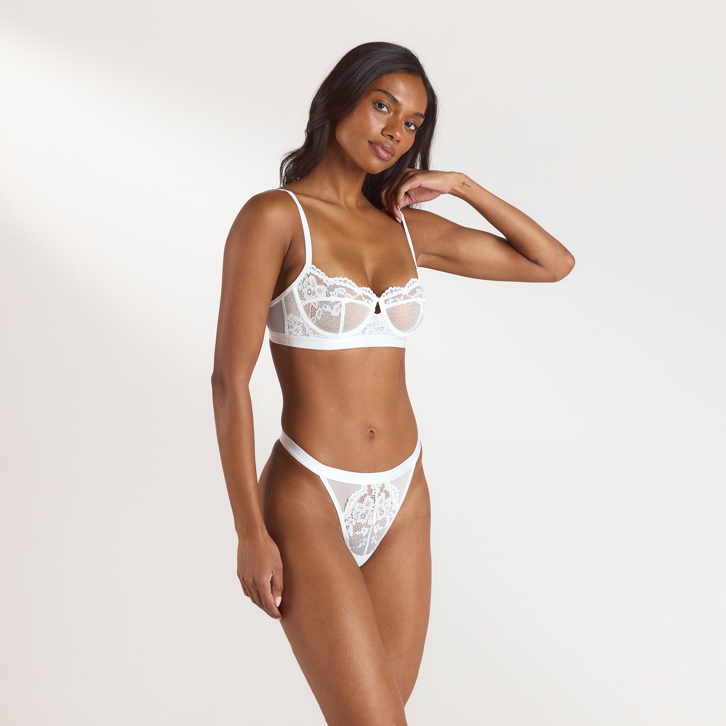 Blossom Balcony Soutien-Gorge | Blossom Balcony Soutien-Gorge - Blanc