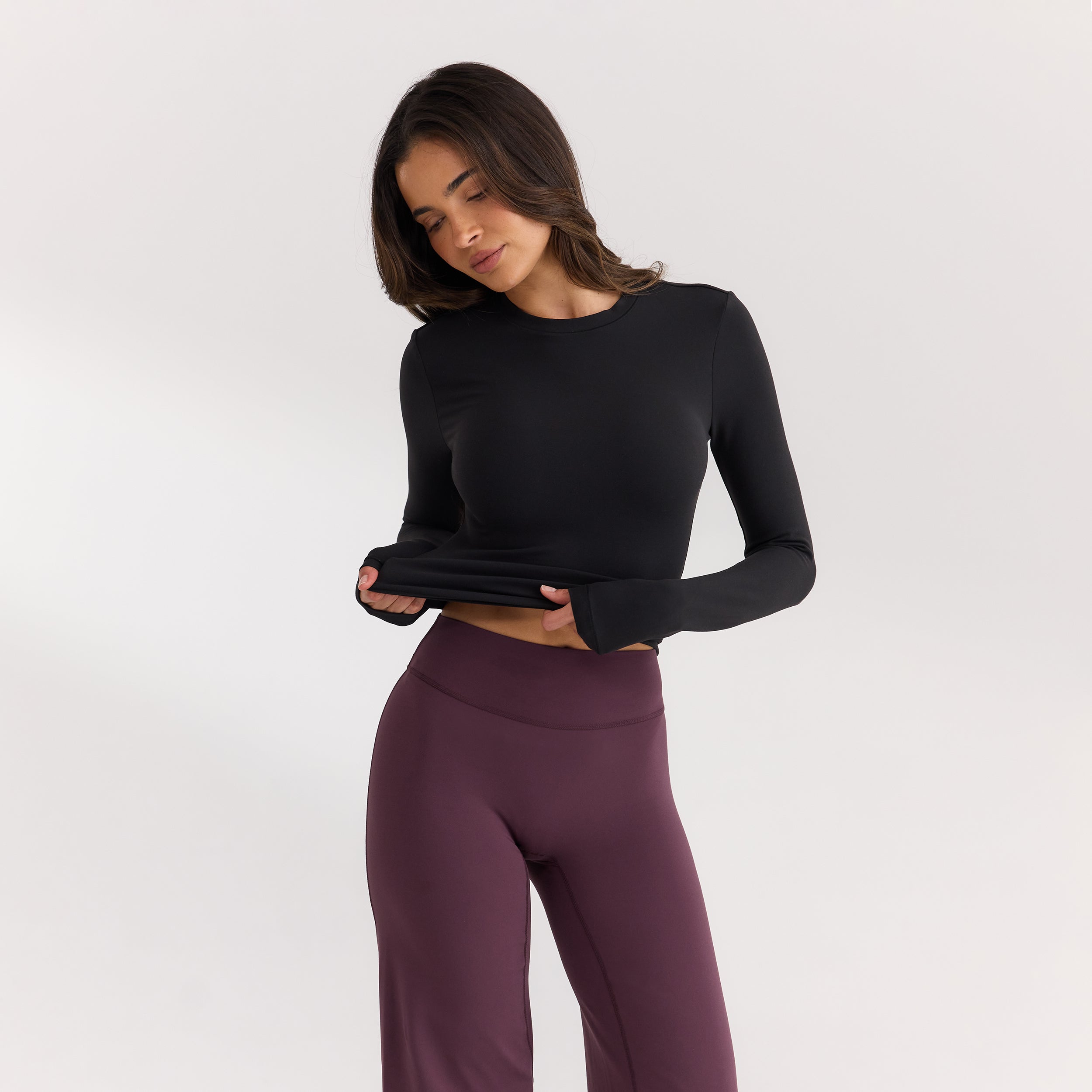 Top à Manches Longues ContourSoft™ | Top à Manches Longues ContourSoft™ - Noir