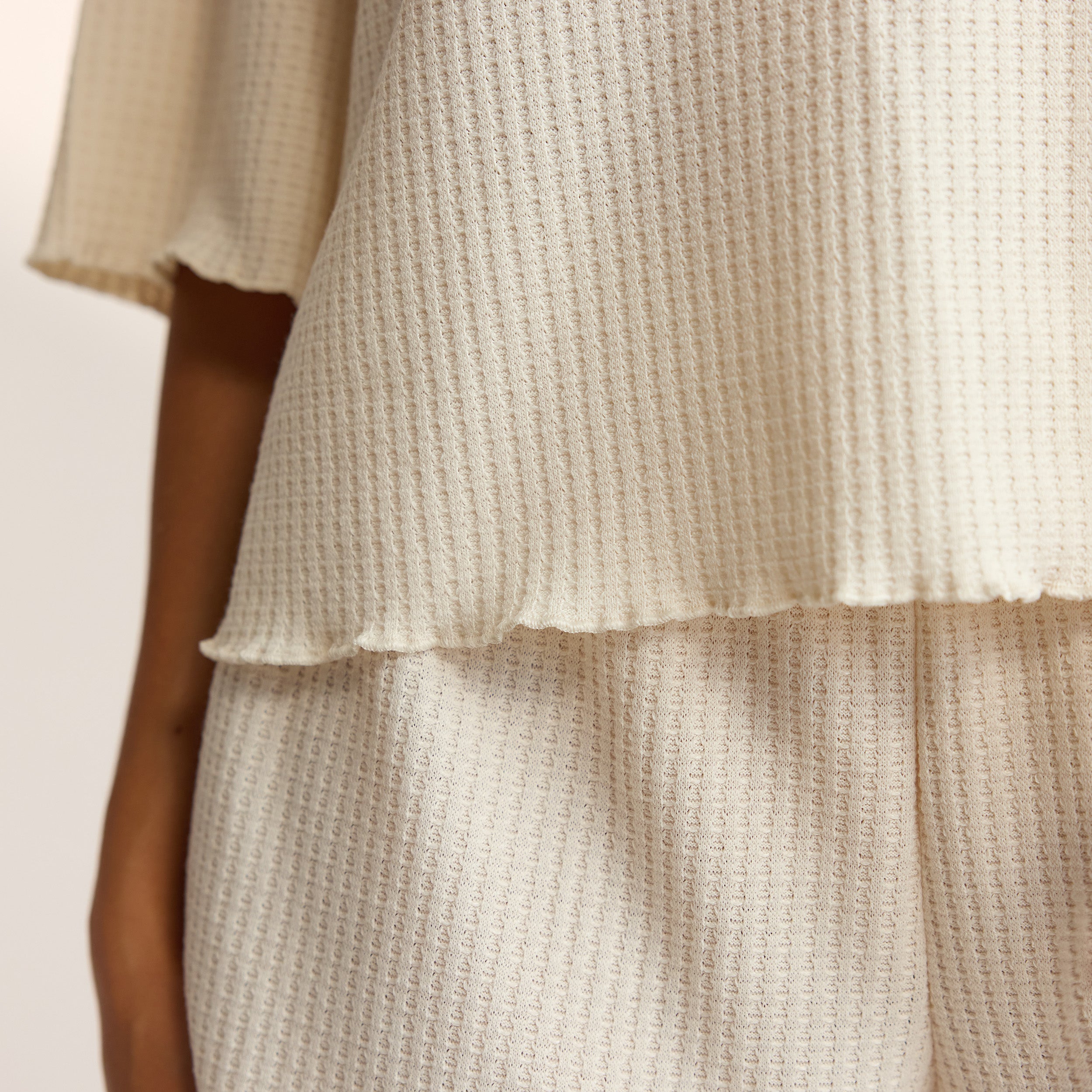 Pantalon de Pyjama Soft Waffle  | Leidy, XS