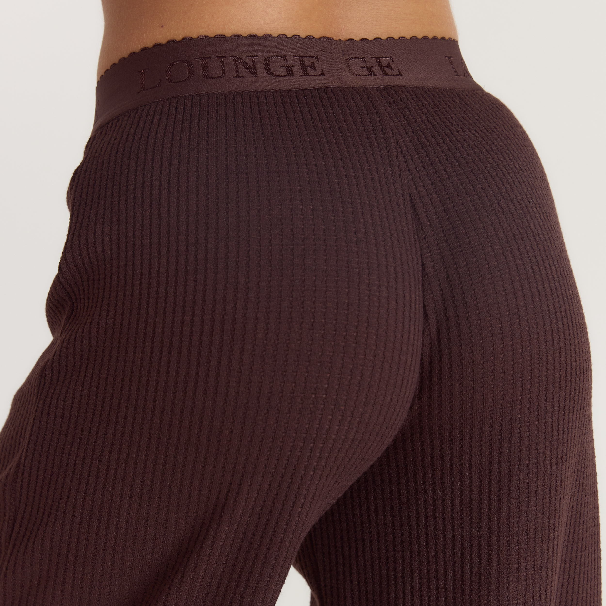 Pantalon de Pyjama Soft Waffle | Pantalon de Pyjama Soft Waffle - Chocolat Noir