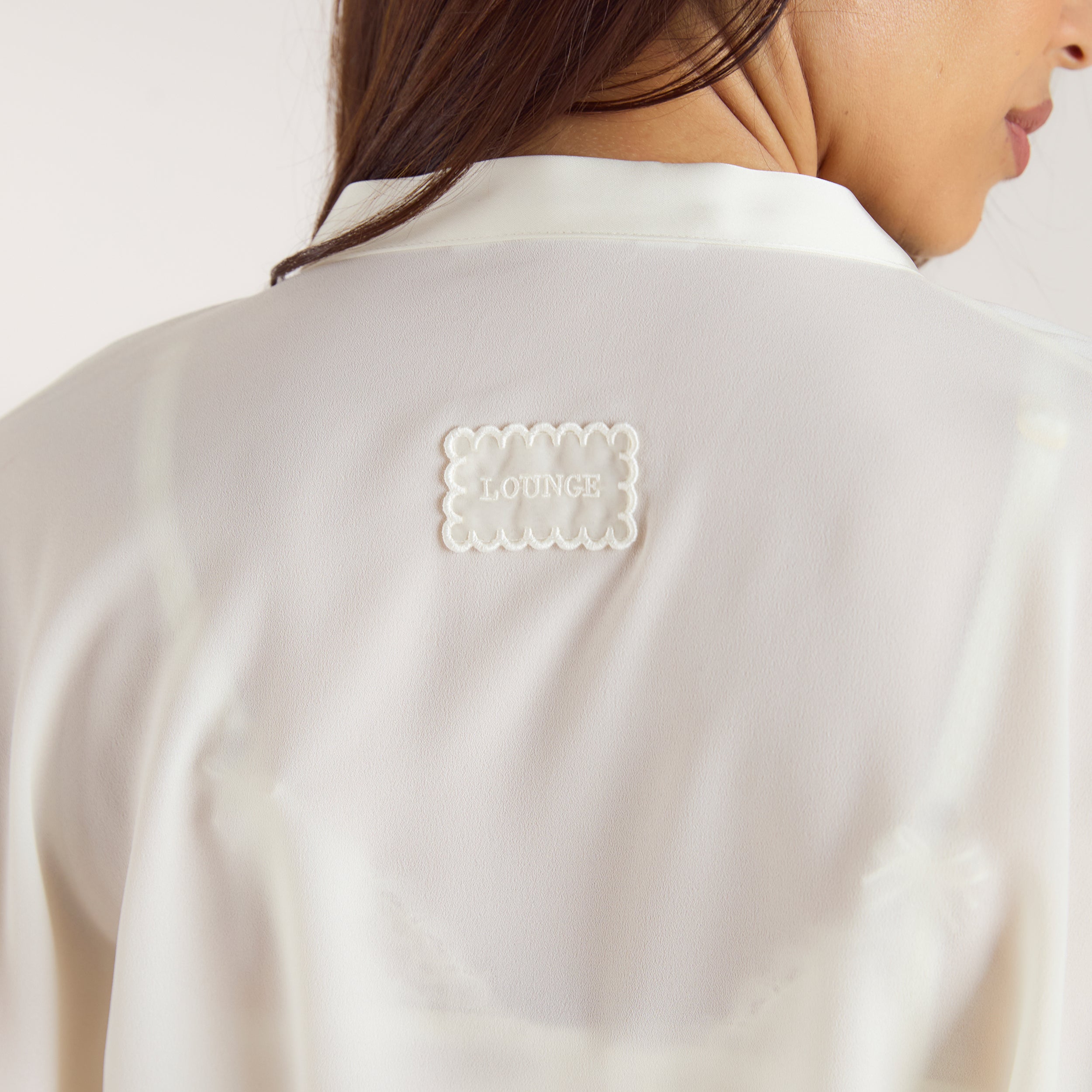 Déshabillé en Chiffon  | Déshabillé en Chiffon  - Crème