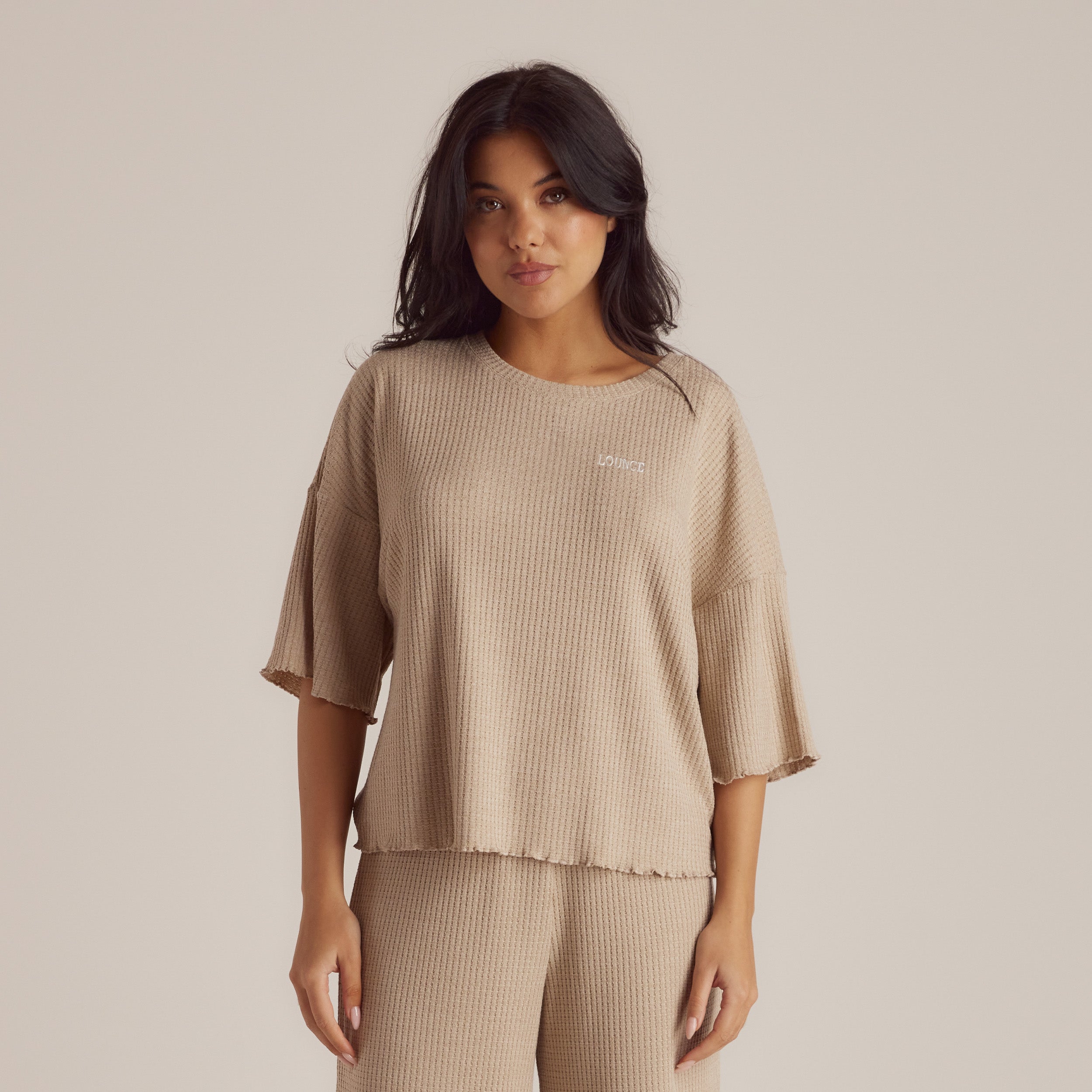 Haut de Pyjama Soft Waffle | Imaani, S