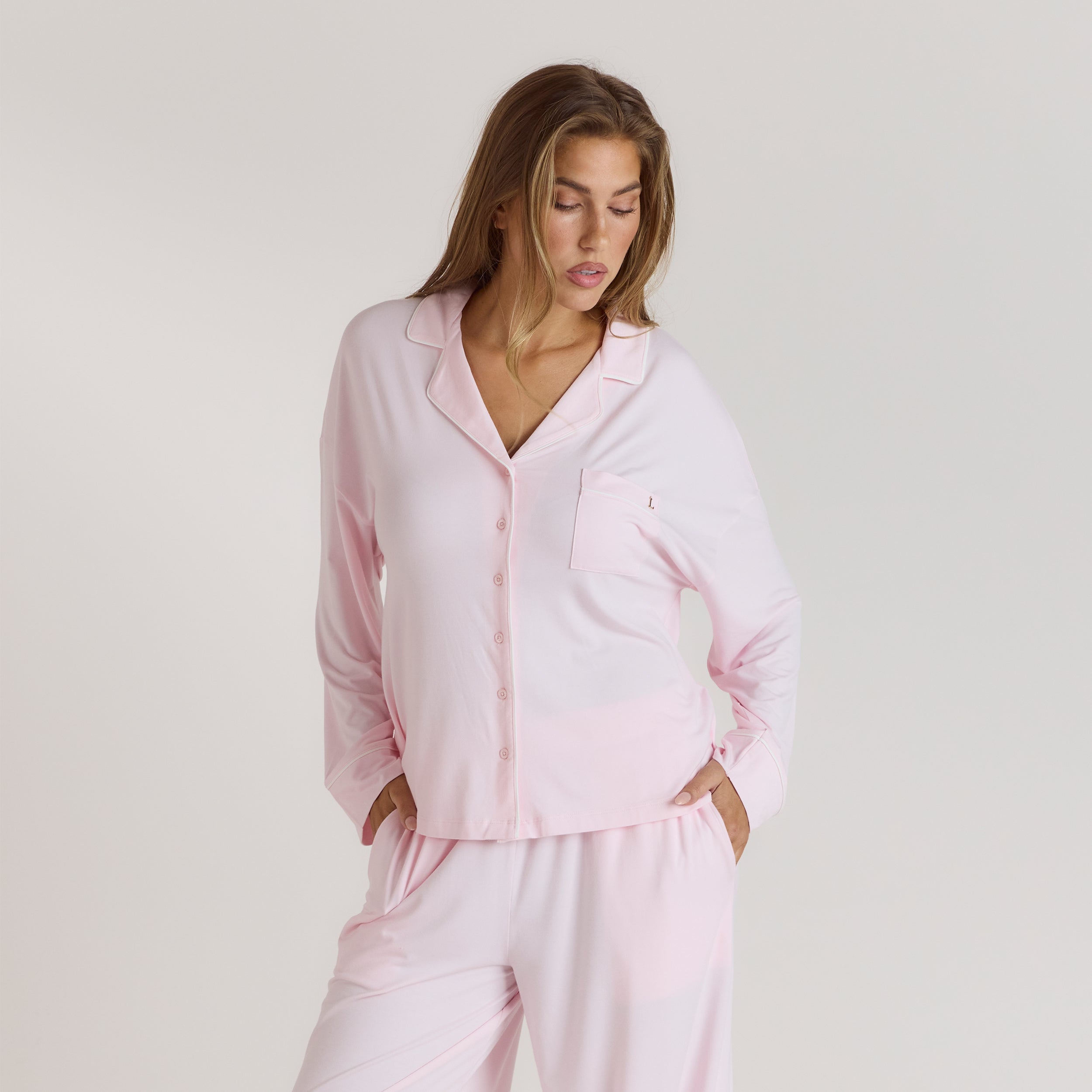 Chemise de Pyjama en Modal | Chemise de Pyjama en Modal - Rose