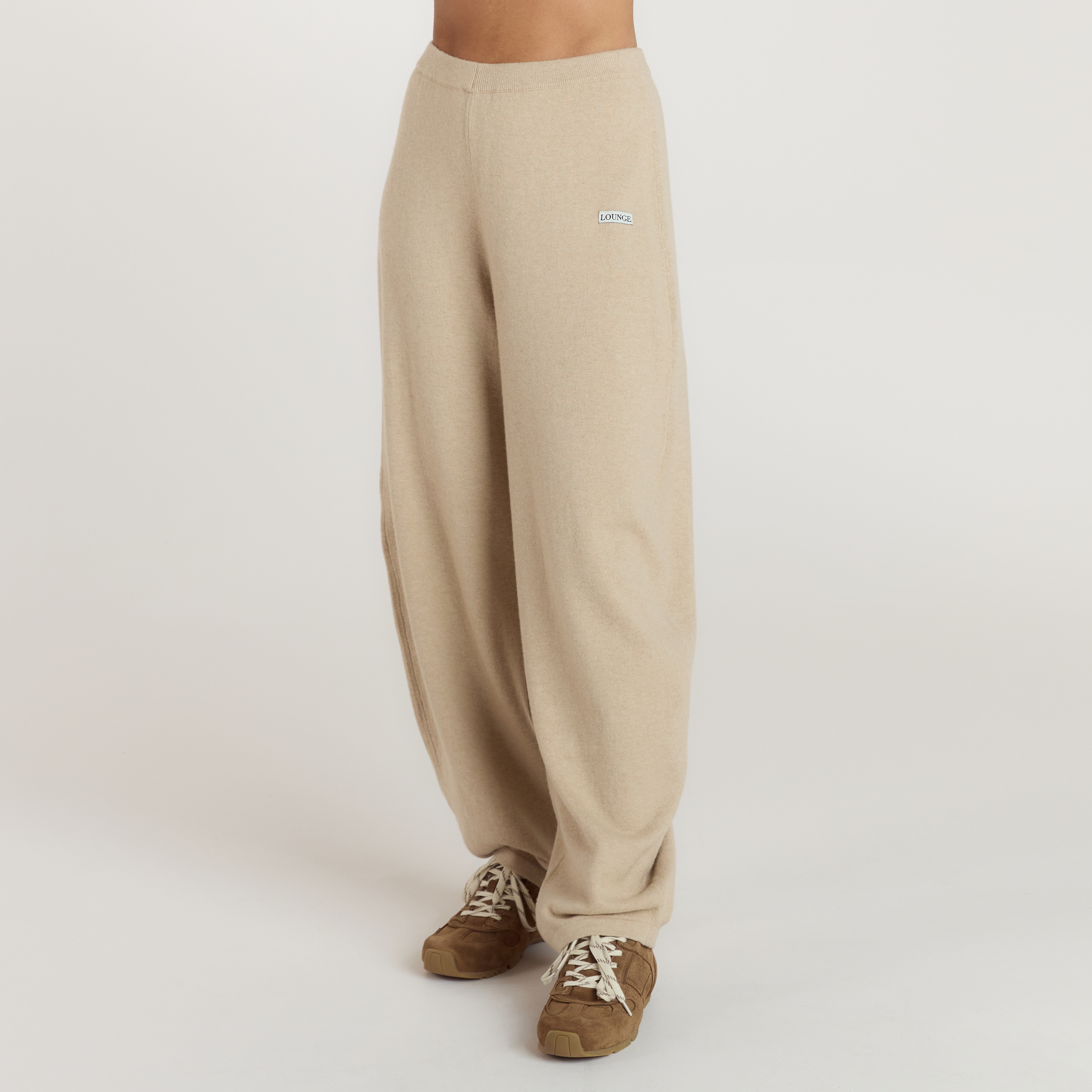 Jogger Barrel en Maille | Jogger Barrel en Maille - Flocon d'Avoine