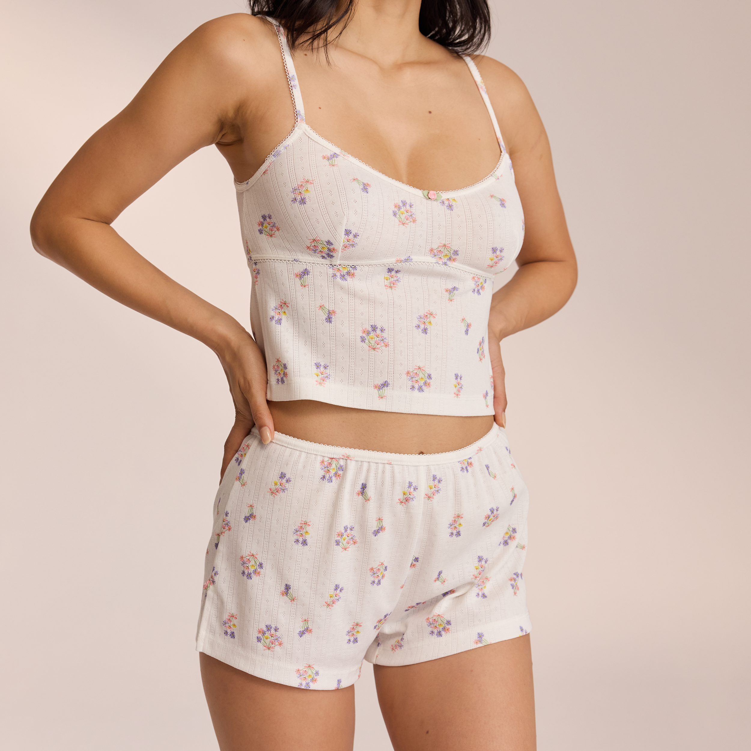 Short de Pyjama Pointelle | Miki, S