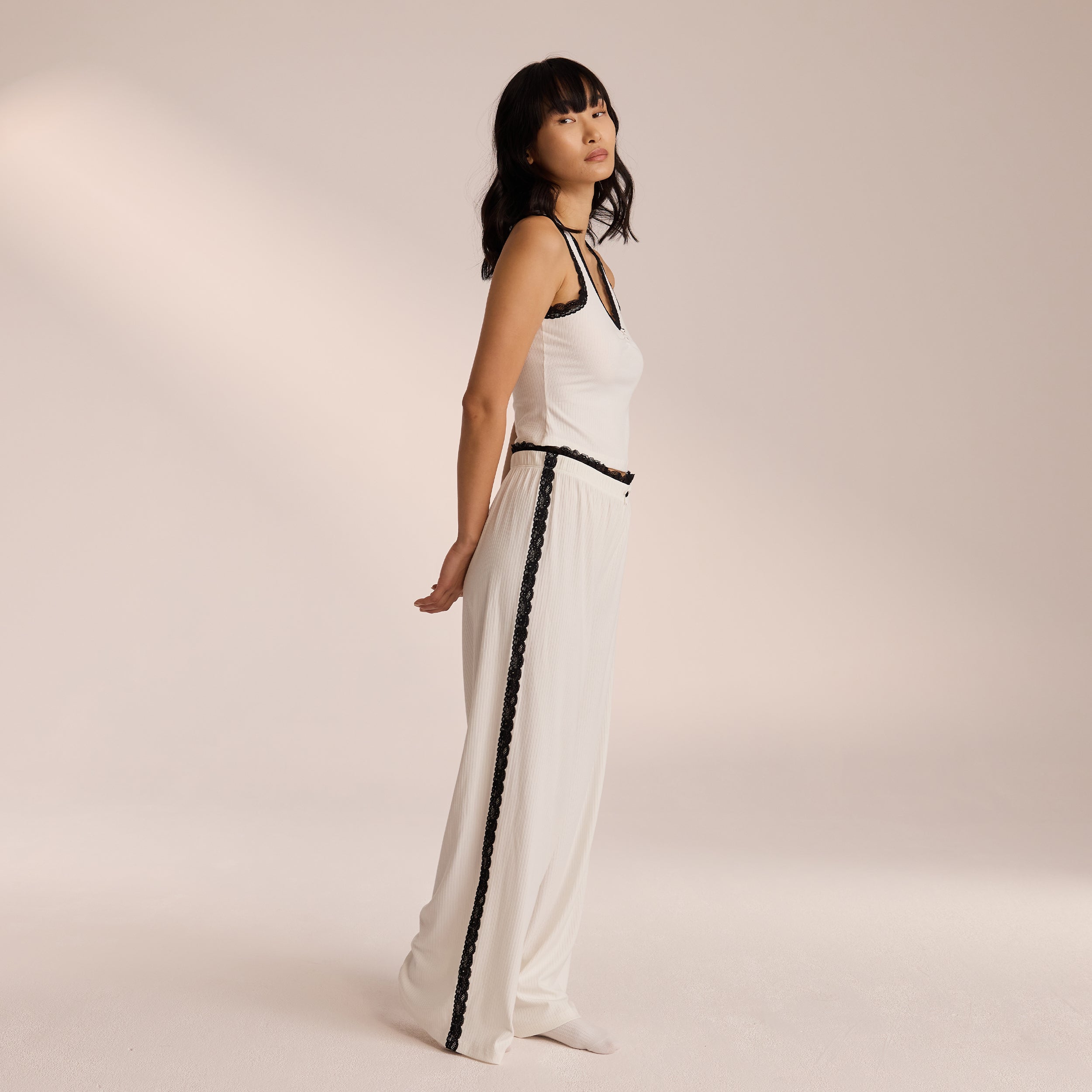 Pantalon de Pyjama en Dentelle | Miki, S