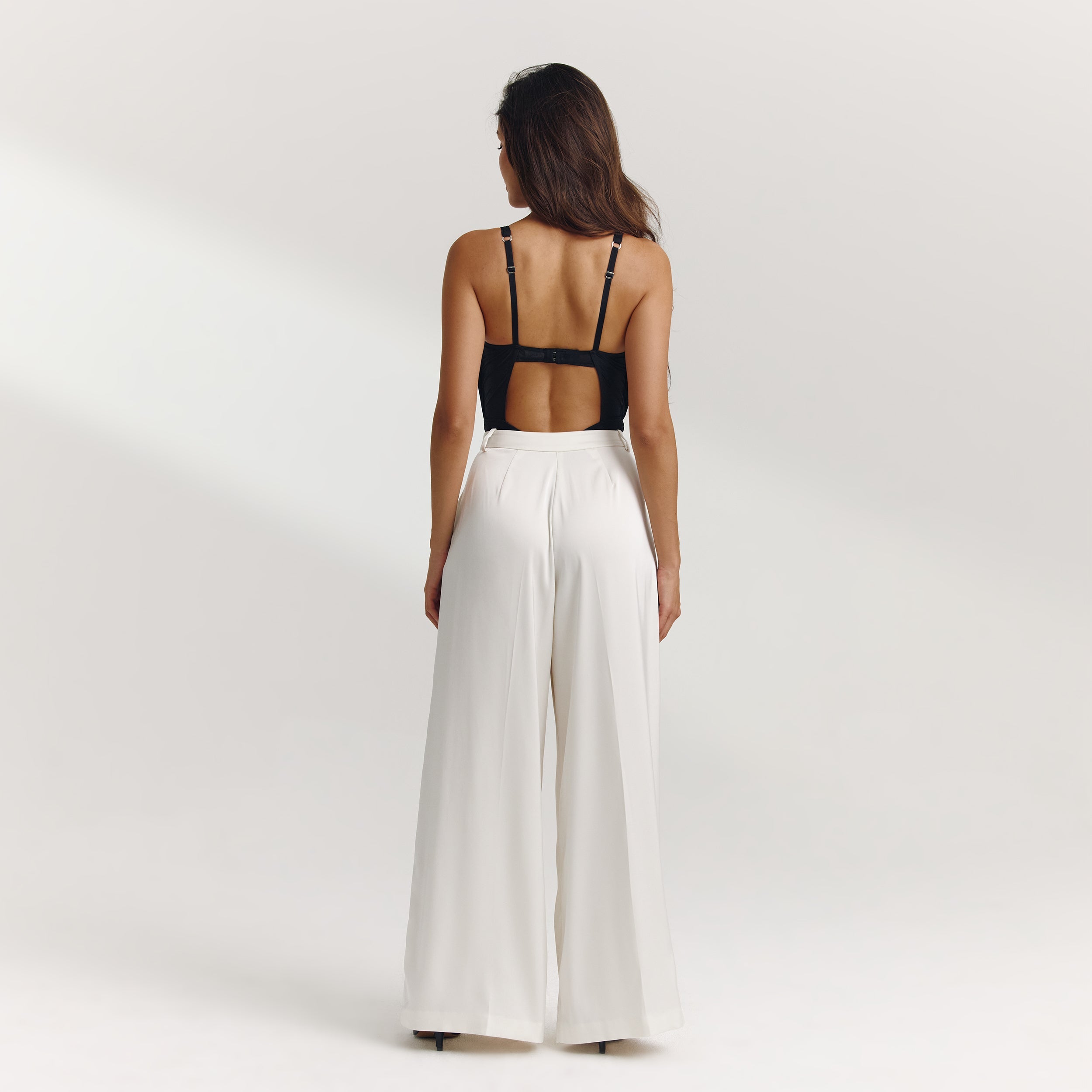 Body en Maille Plissée | Body en Maille Plissée - Noir