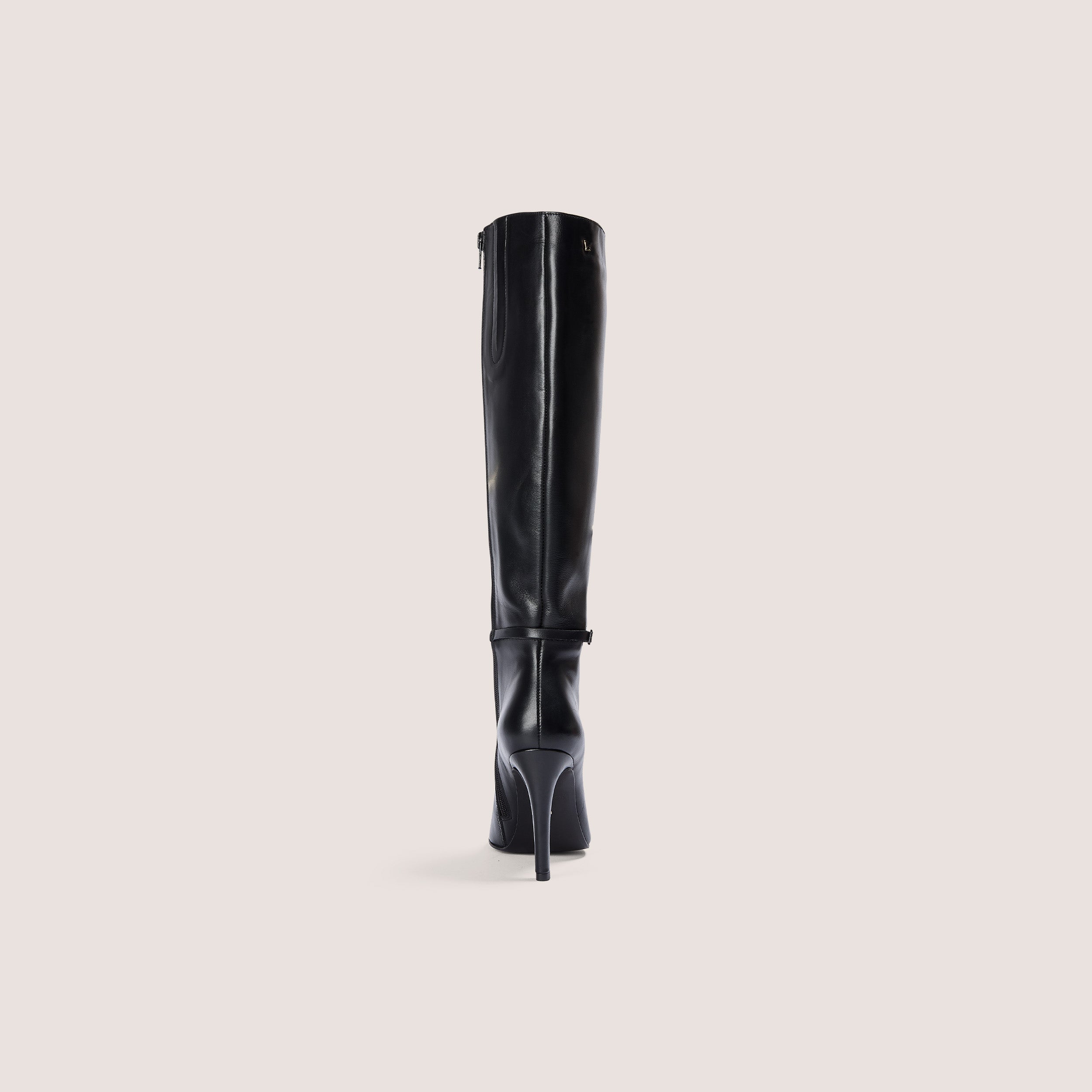 Bottes Hautes en Cuir Juni | Bottes Hautes en Cuir Juni - Noir