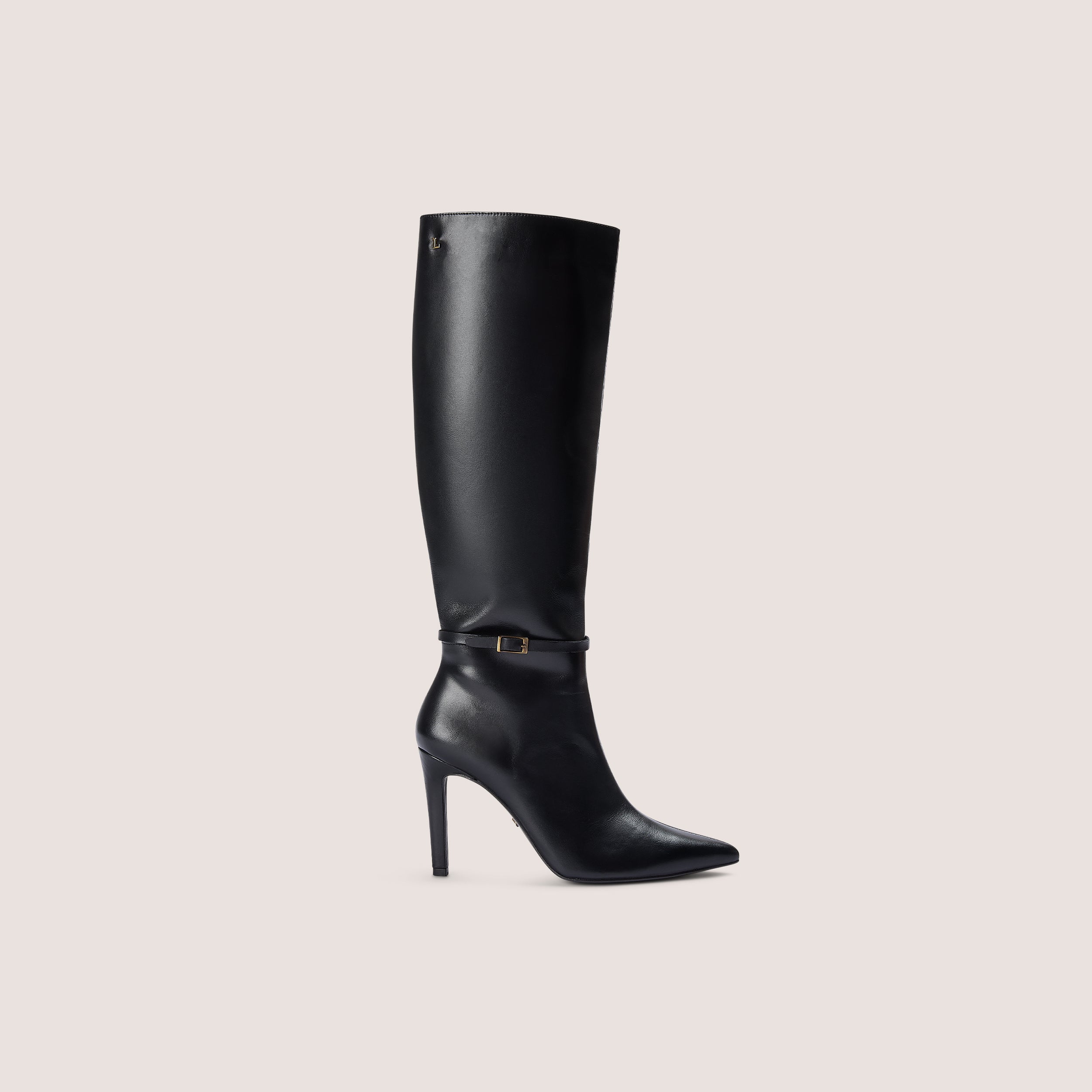Bottes Hautes en Cuir Juni | Bottes Hautes en Cuir Juni - Noir