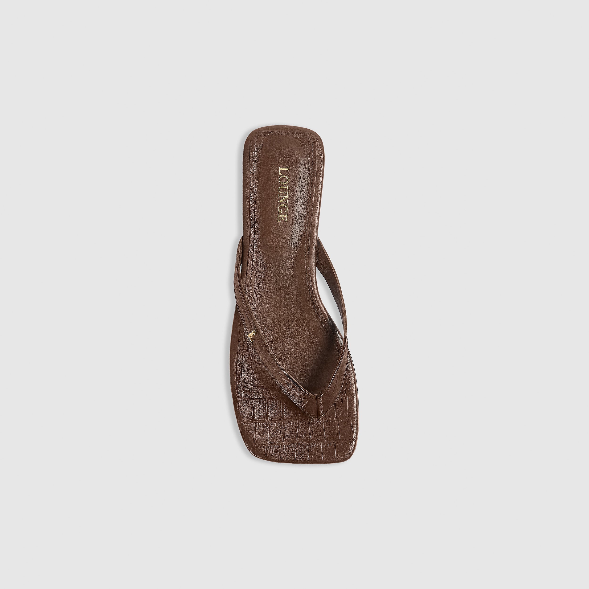 Tongs Brielle - Chocolat alternate