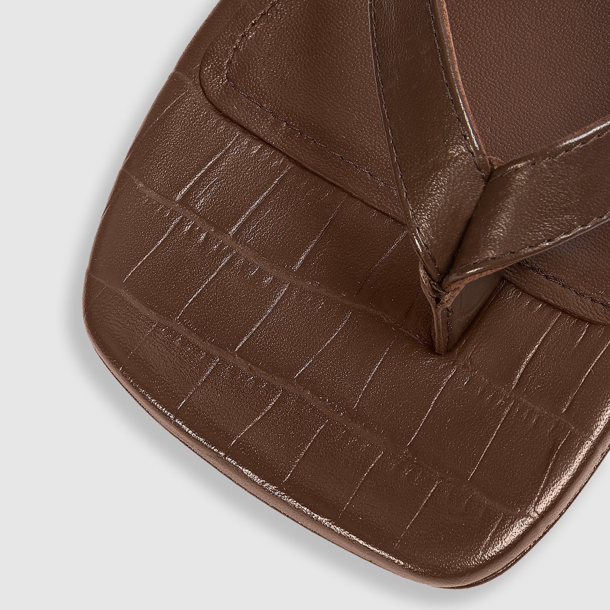 Tongs Brielle | Tongs Brielle - Chocolat