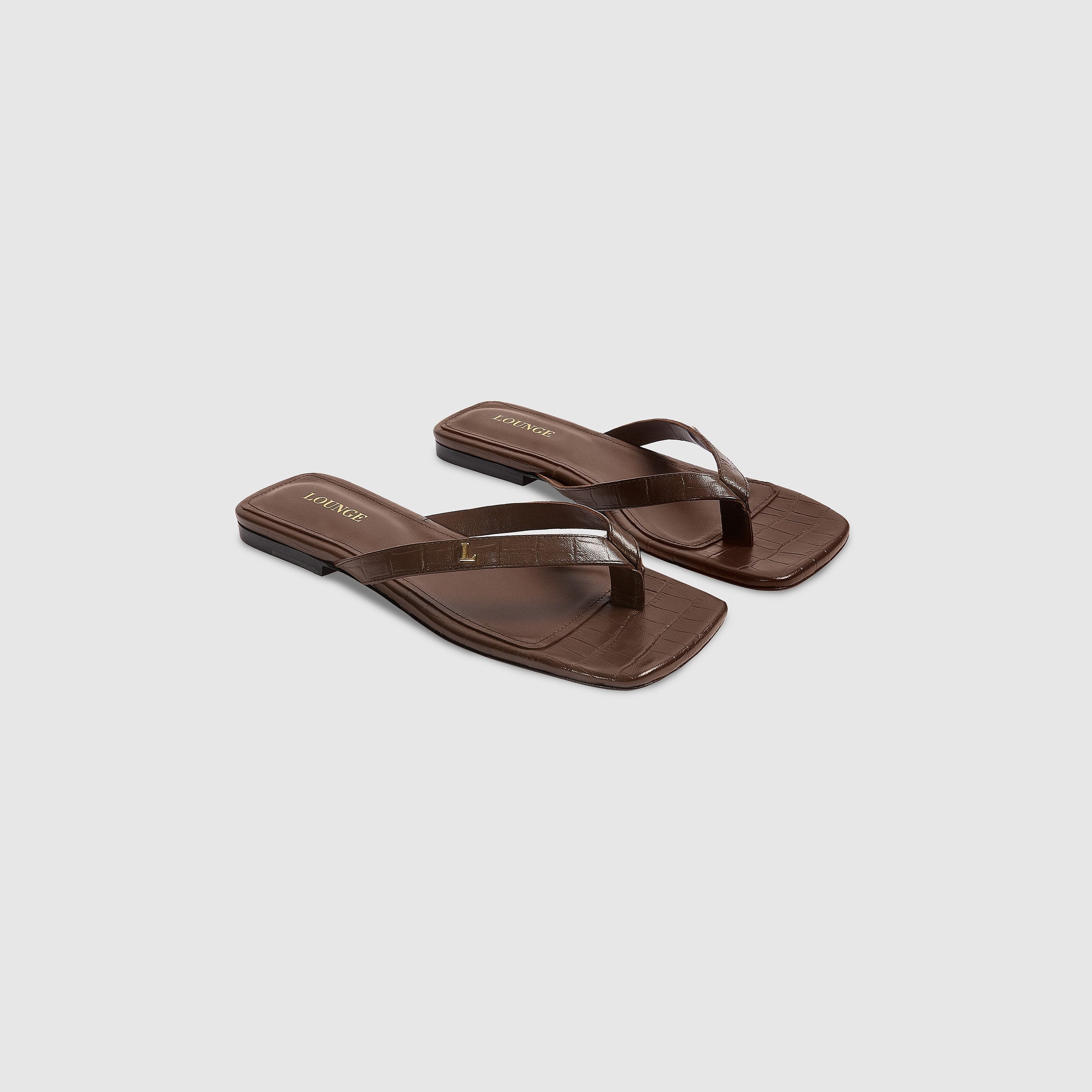 Tongs Brielle | Tongs Brielle - Chocolat