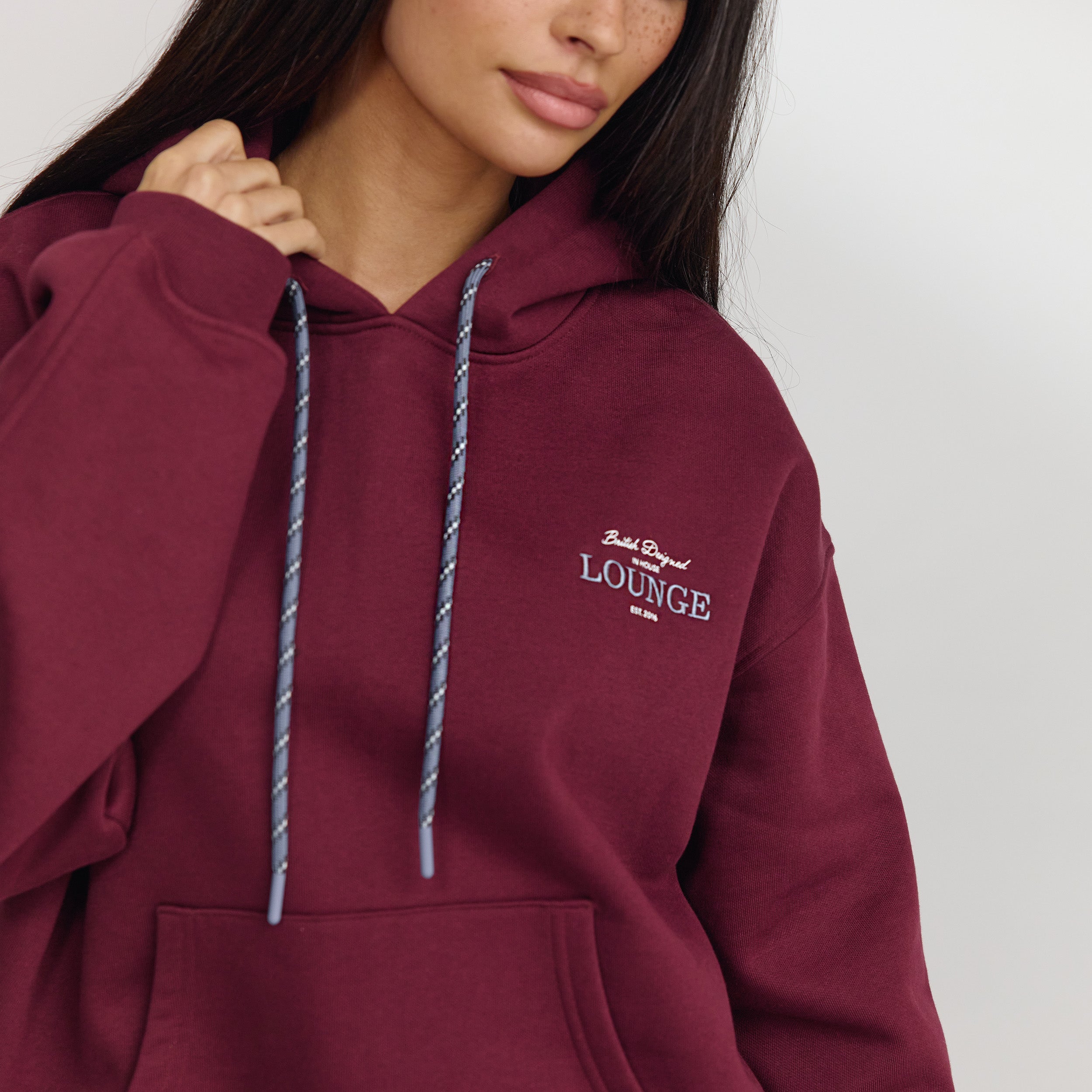 Sweat à Capuche Oversize | Sweat à Capuche Oversize - Laque Cerise