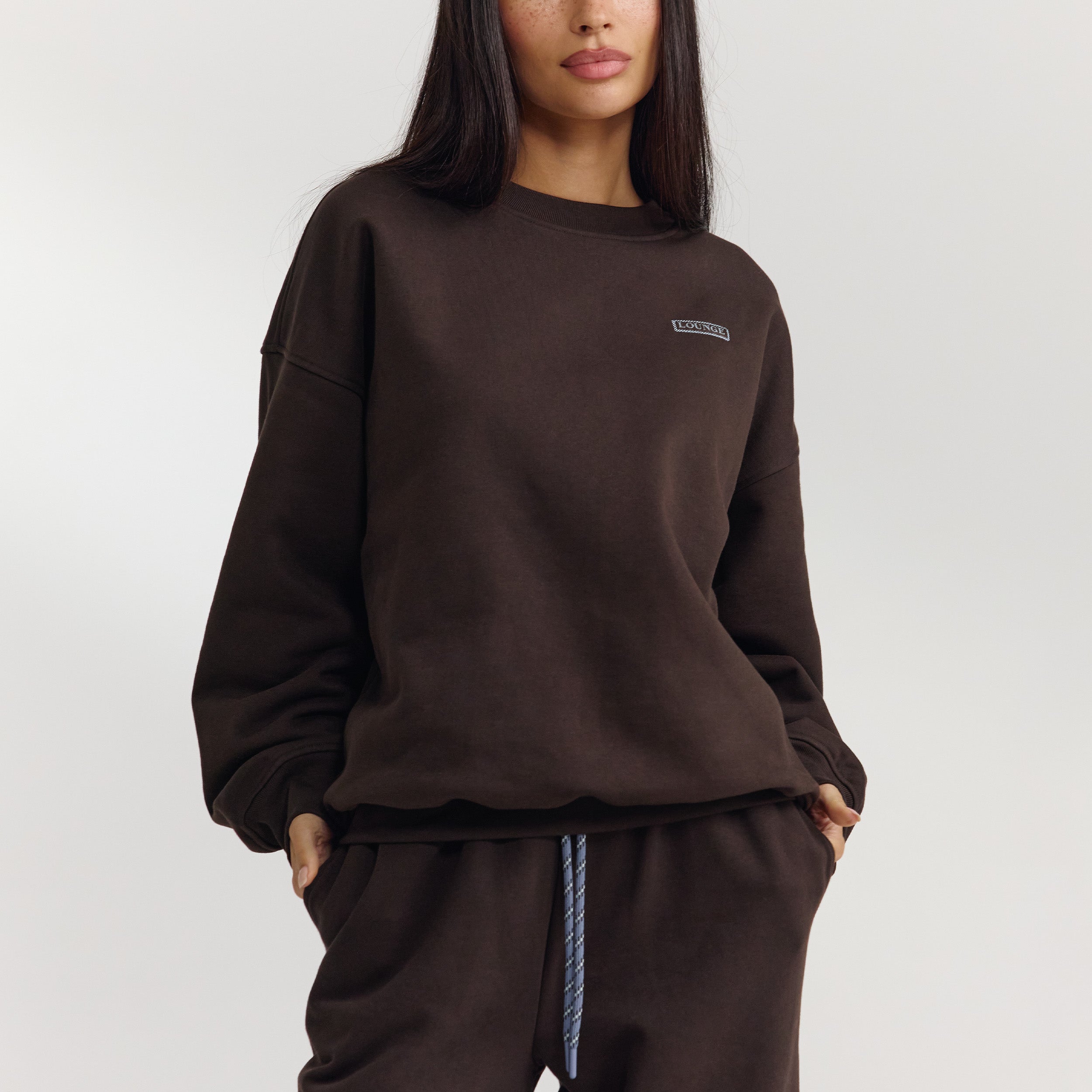 Pull Oversize - Chocolat Noir alternate