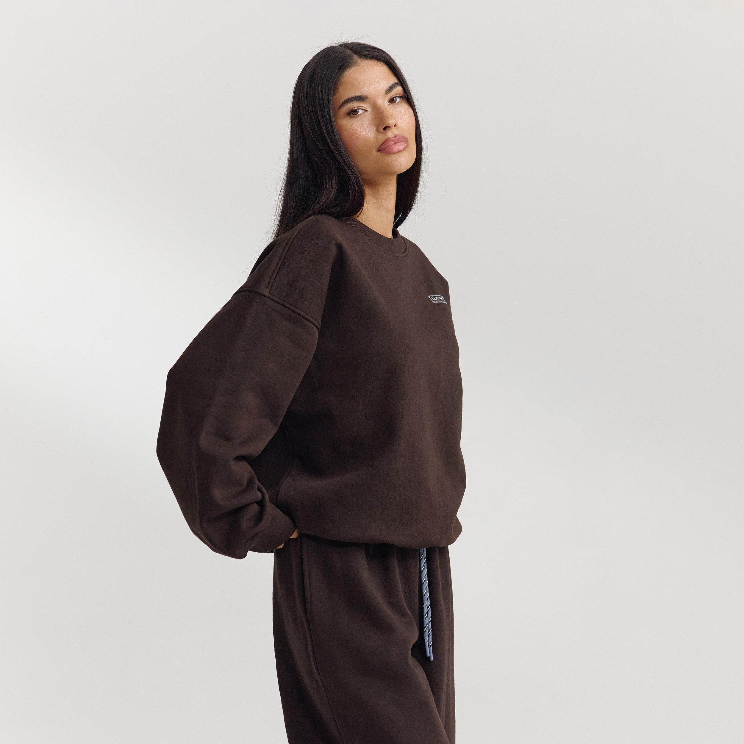 Pull Oversize | Pull Oversize - Chocolat Noir