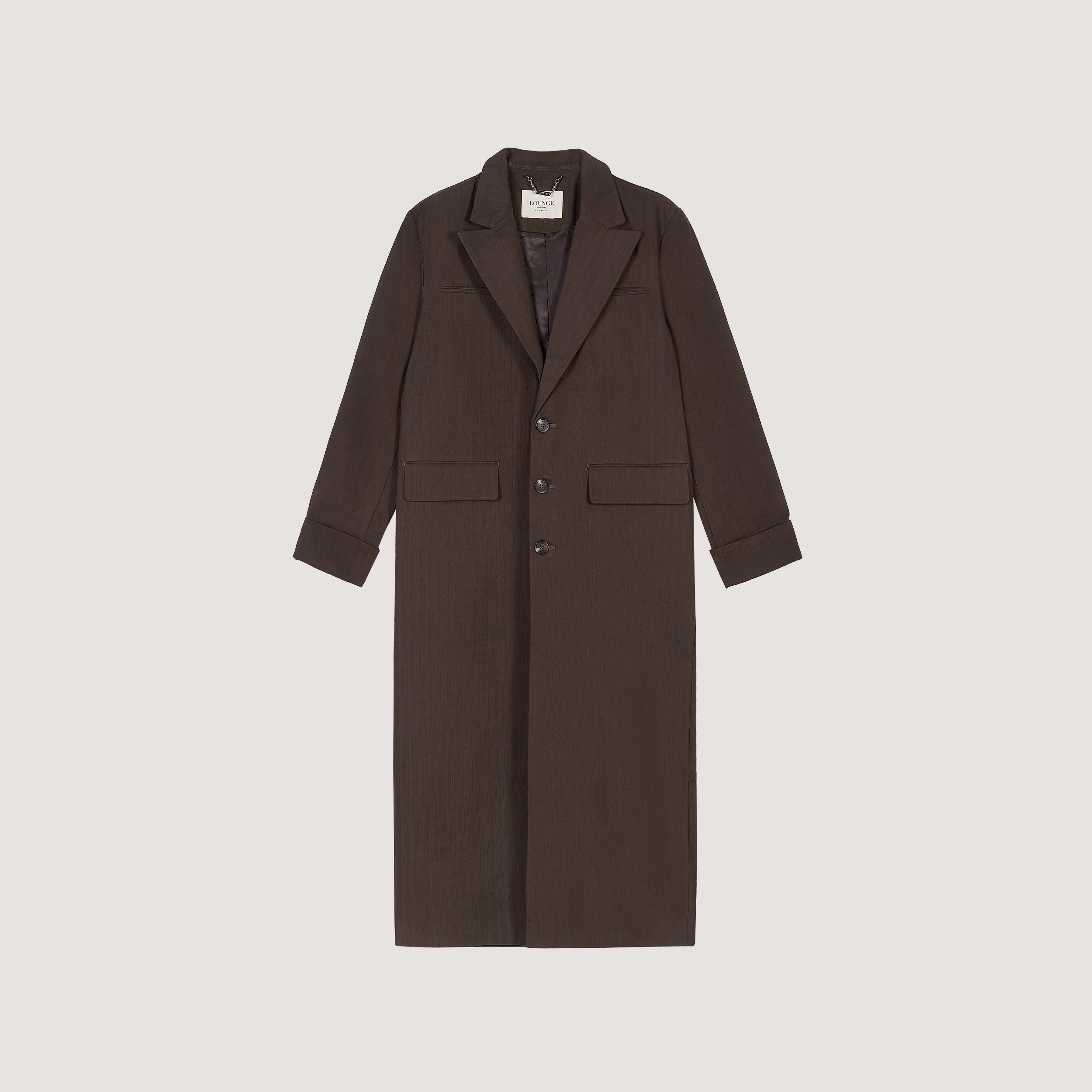 Blazer Oversize | Blazer Oversize - Marron Foncé