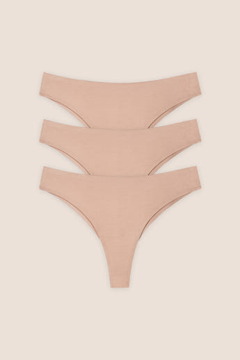 Brésiliens sans Couture (Pack de 3) - Miel